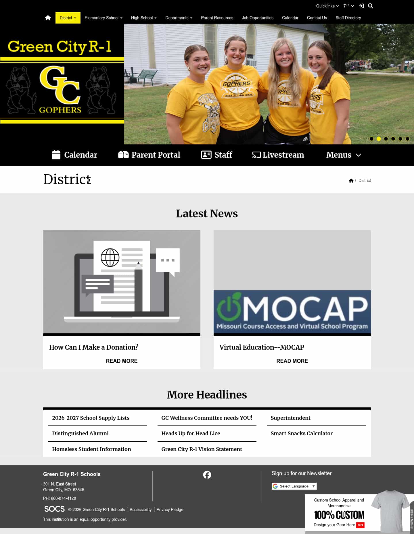 Latest website image capture