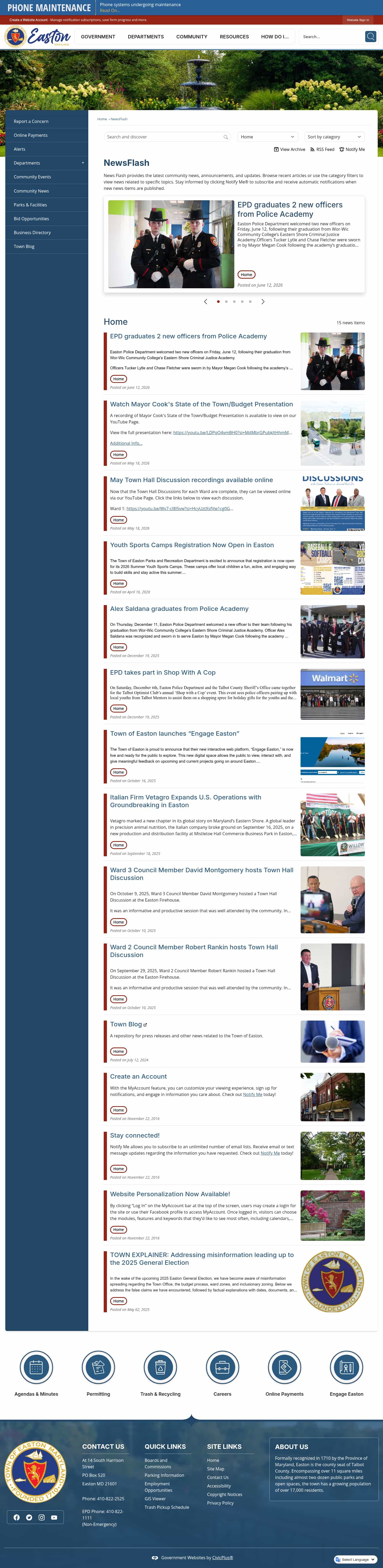 Latest website image capture