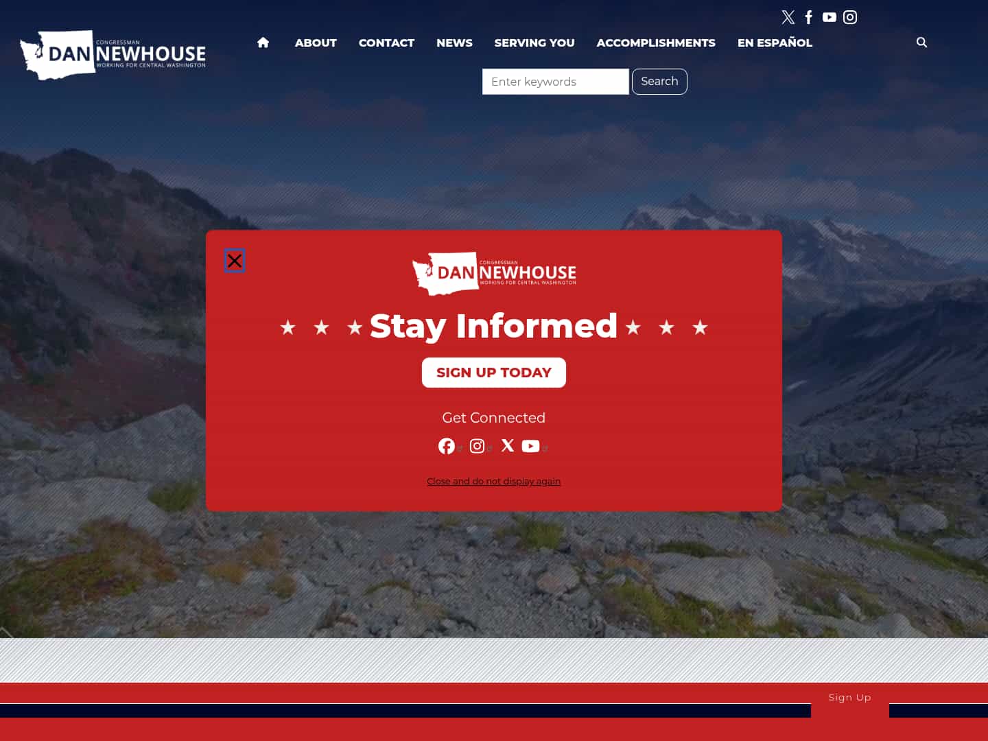 Latest website image capture
