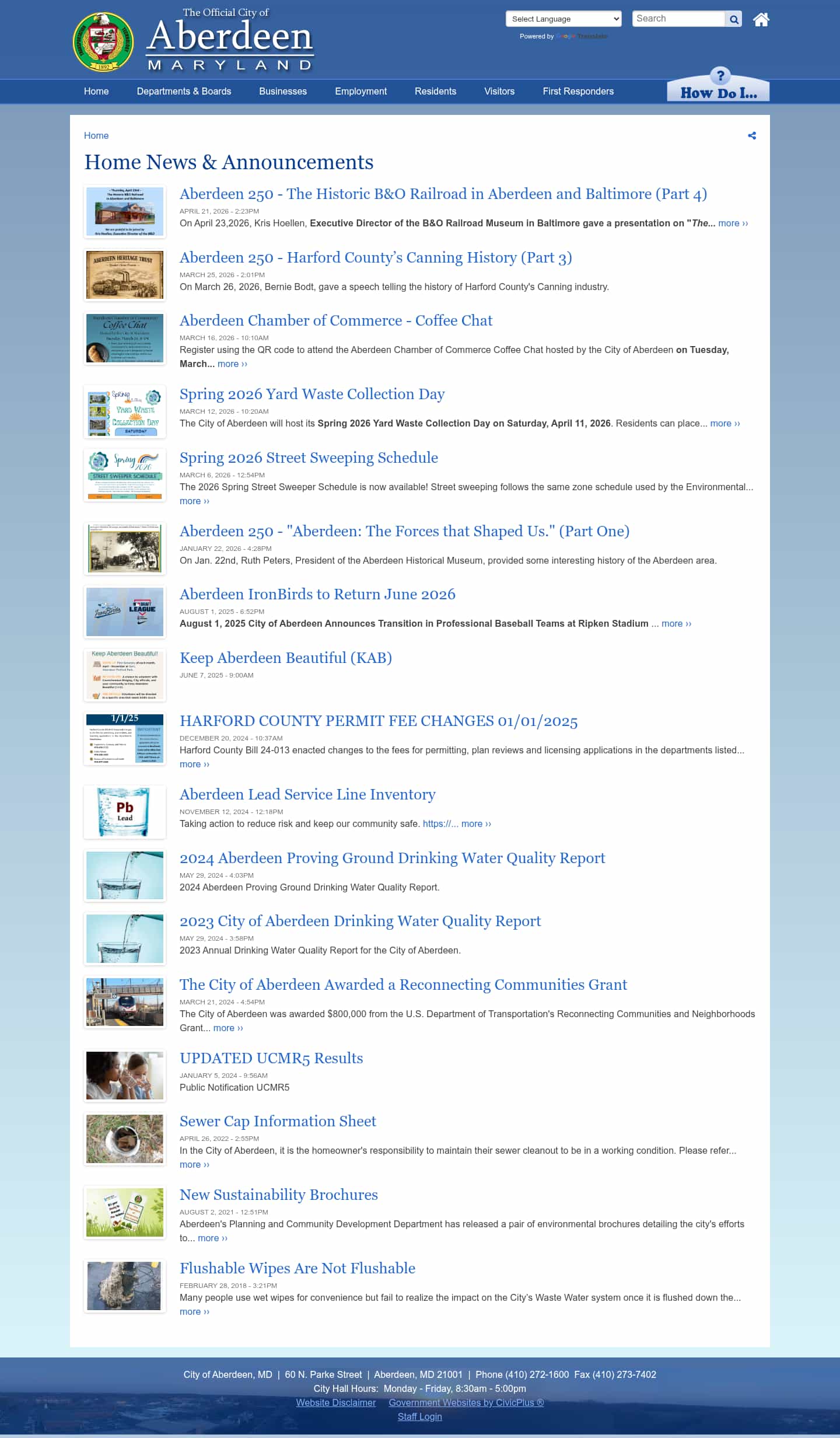 Latest website image capture