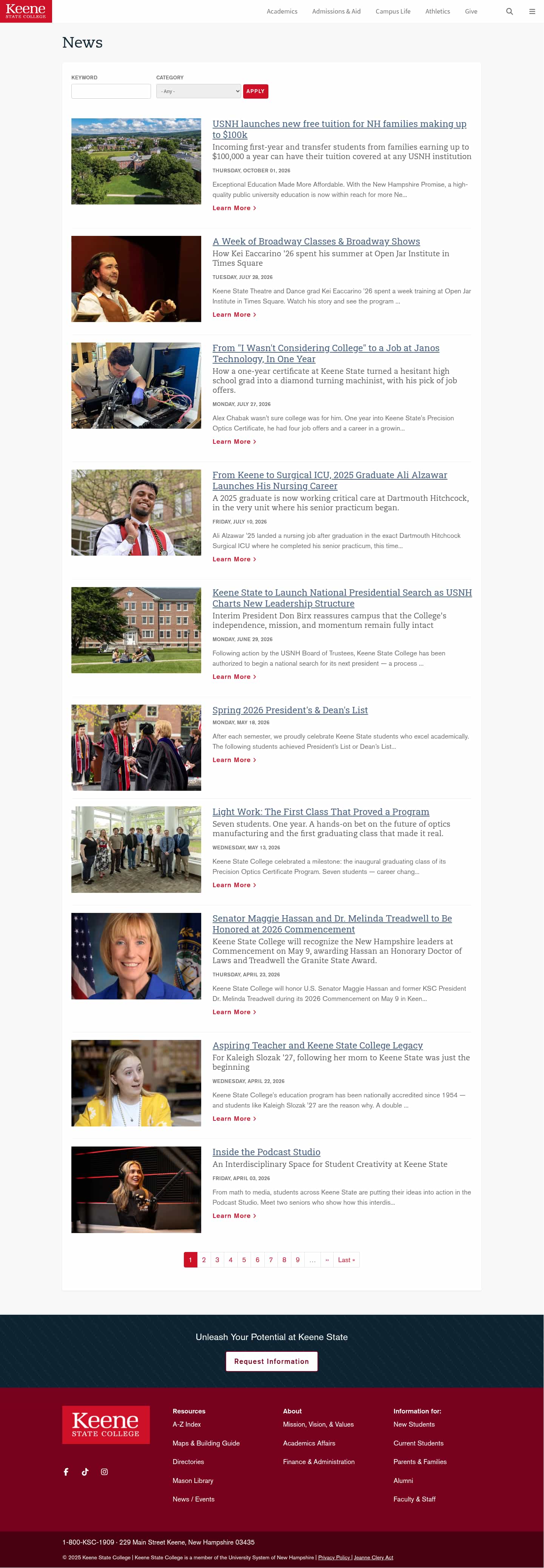 Latest website image capture
