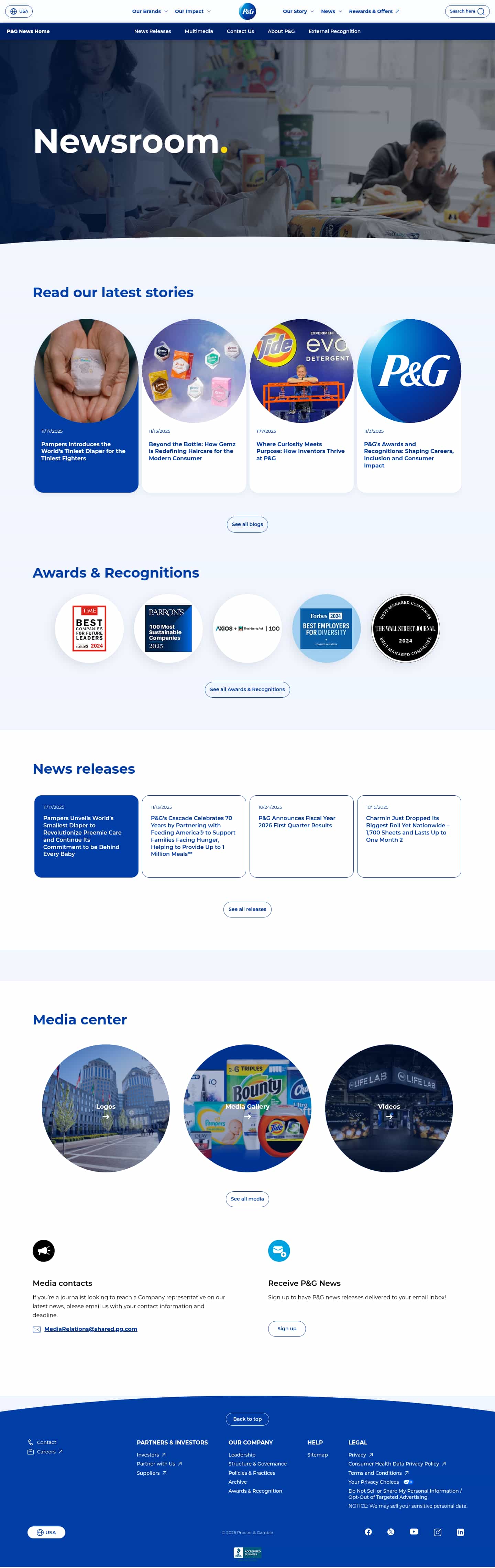 Latest website image capture