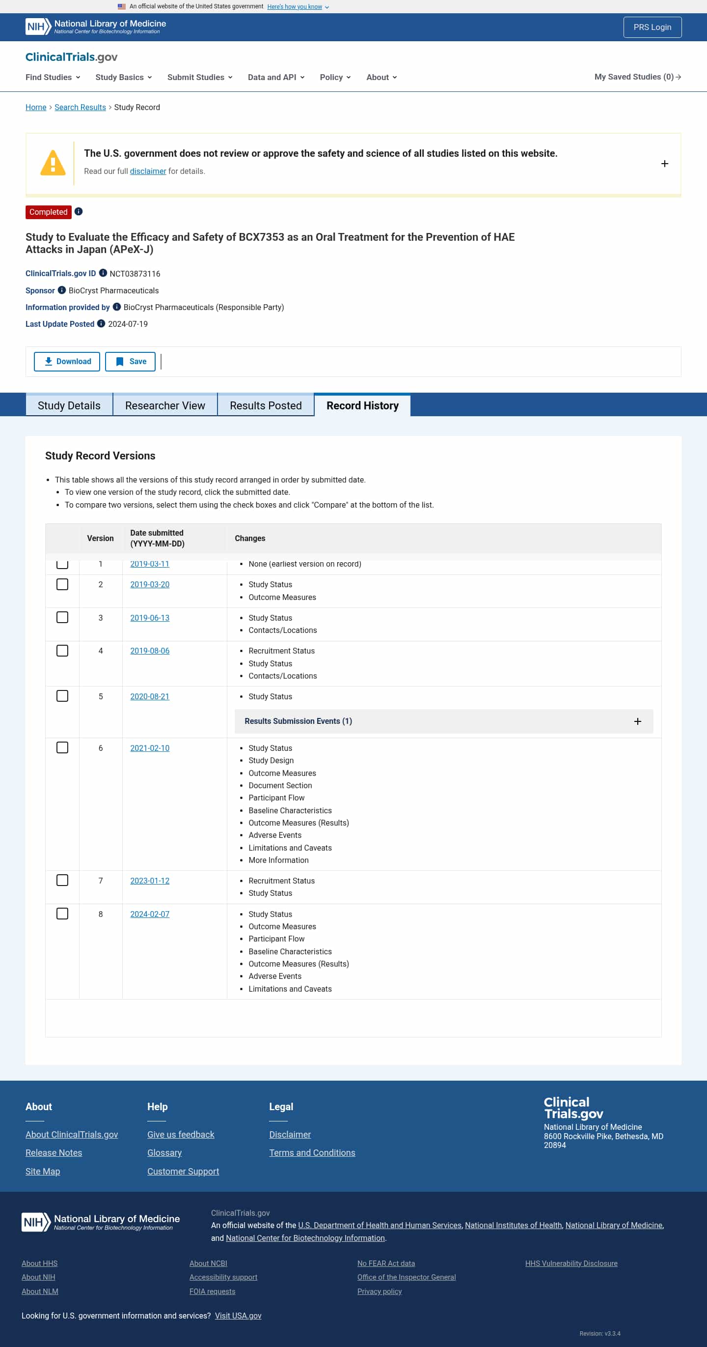 Latest website image capture