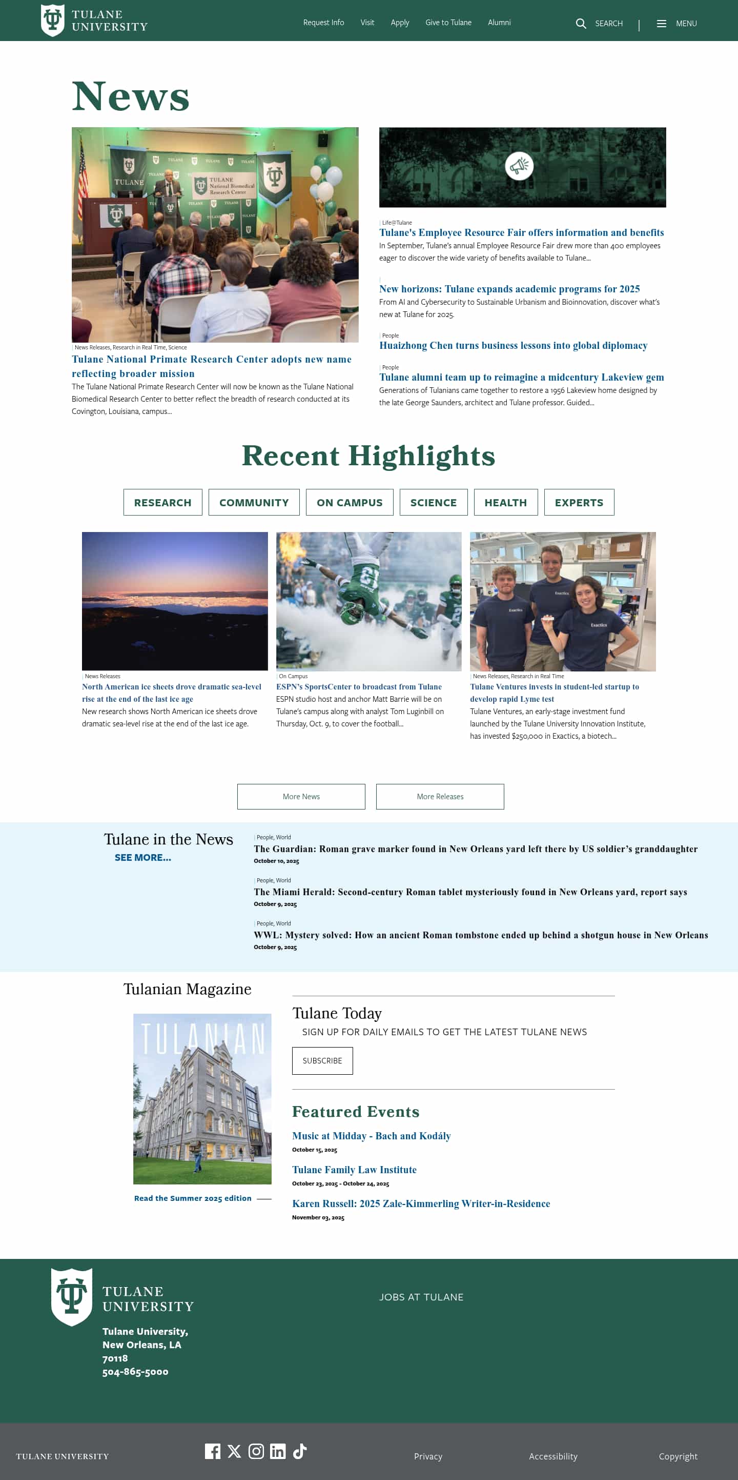 Latest website image capture