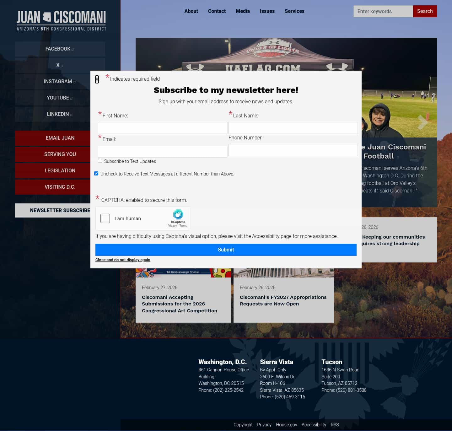 Latest website image capture