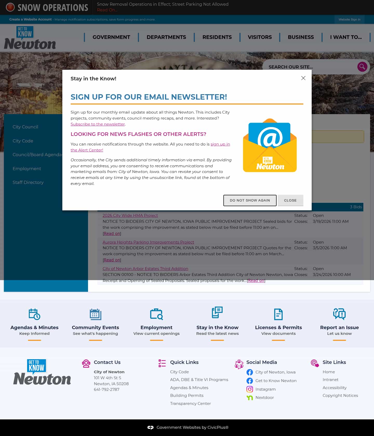 Latest website image capture