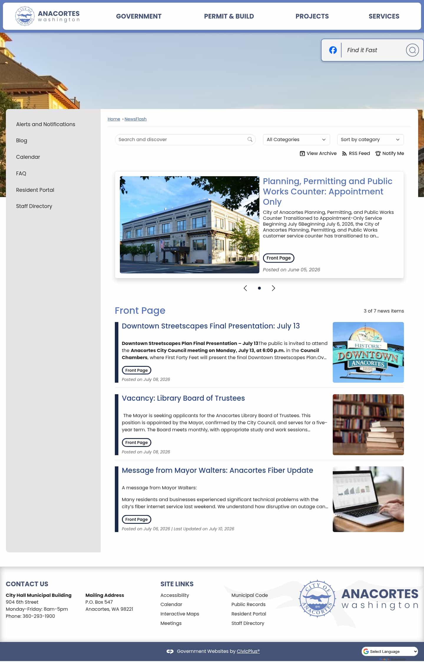 Latest website image capture