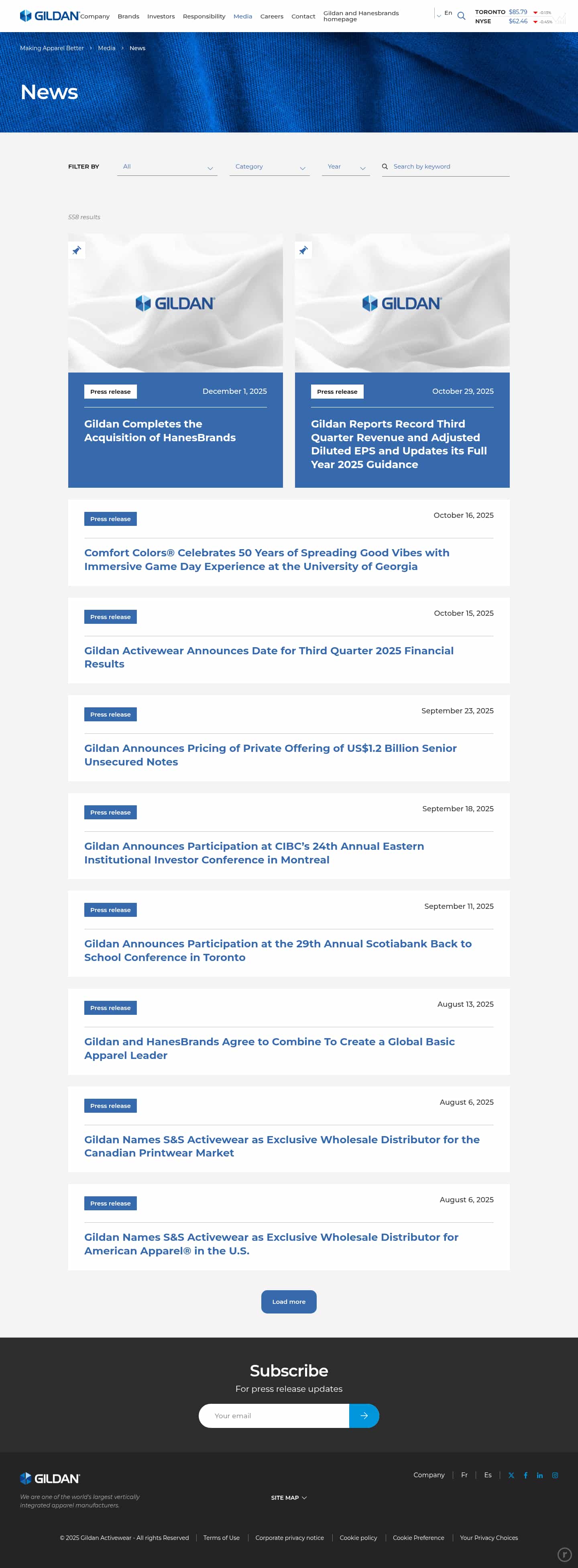 Latest website image capture