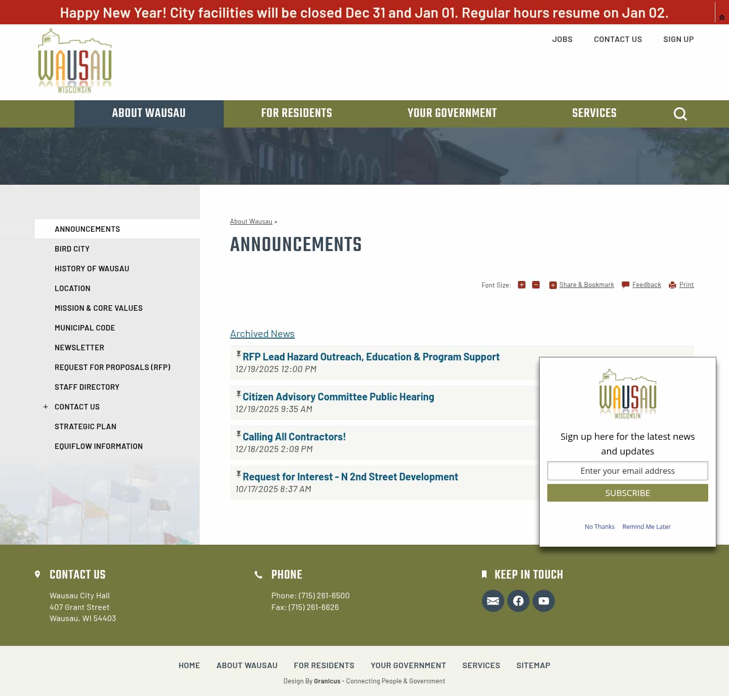 Latest website image capture