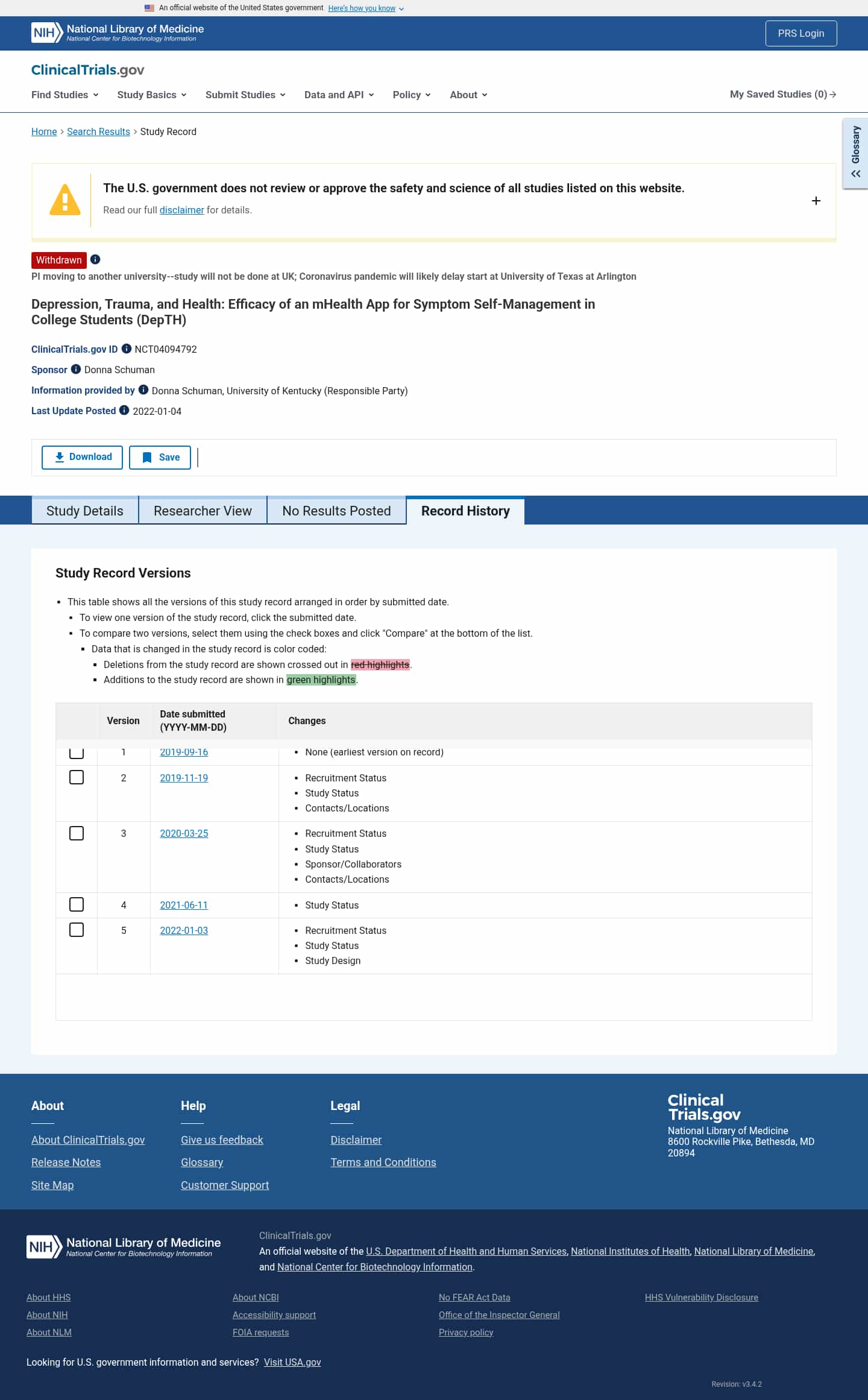 Latest website image capture