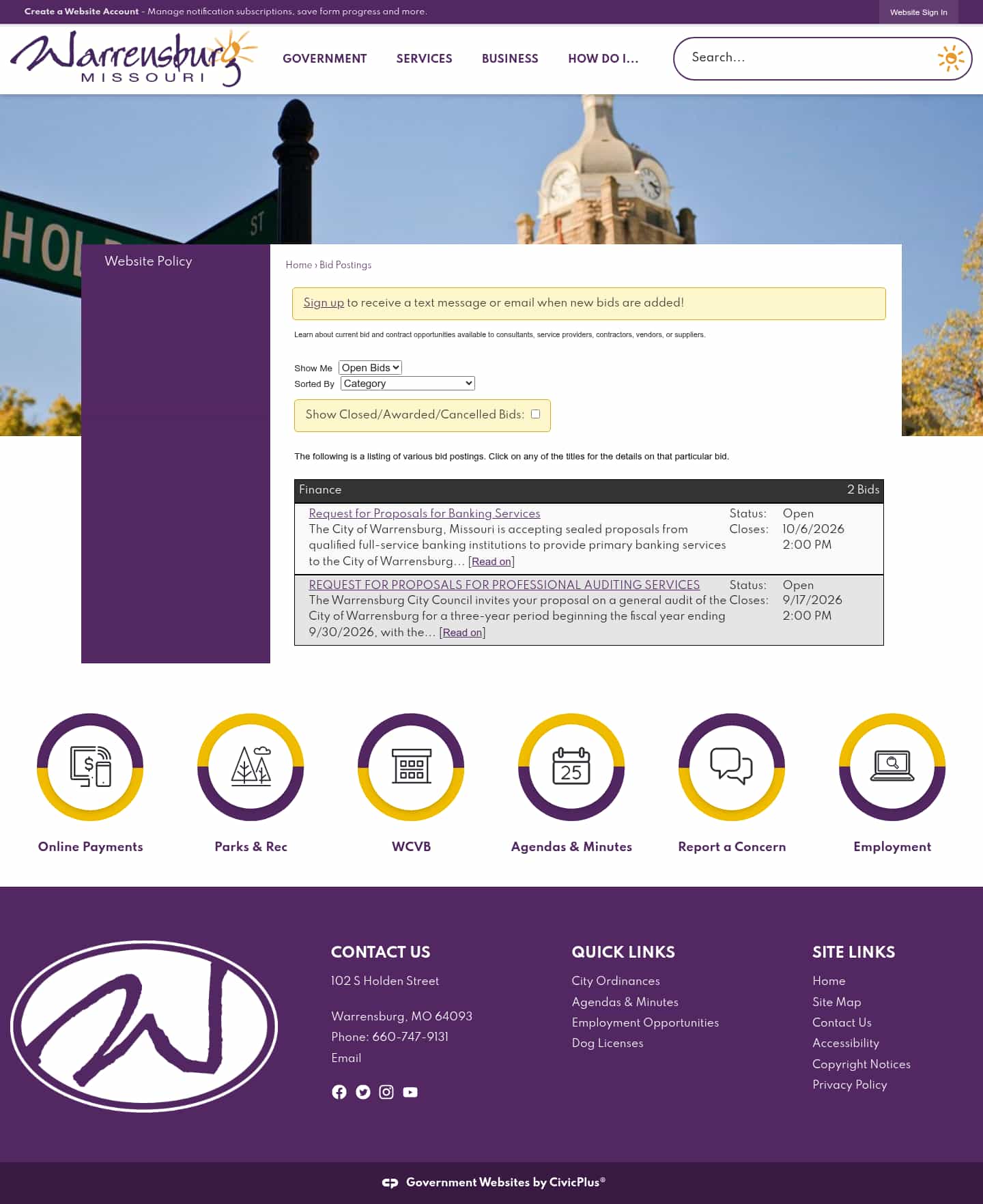 Latest website image capture