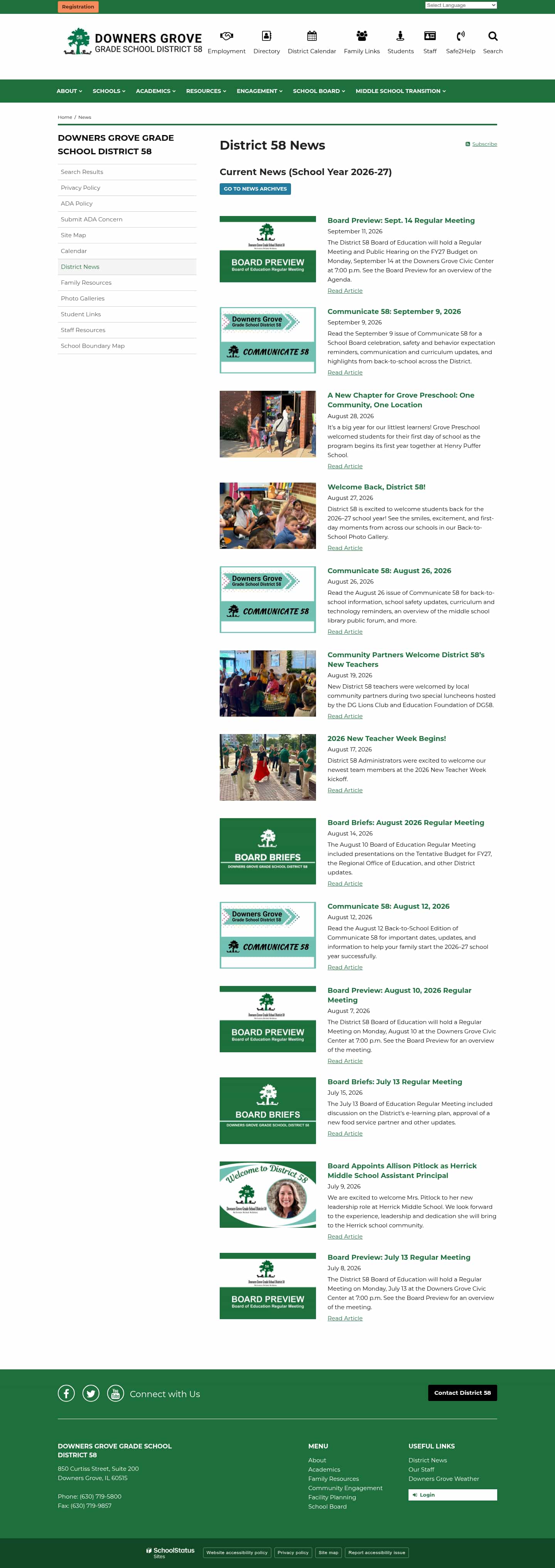 Latest website image capture