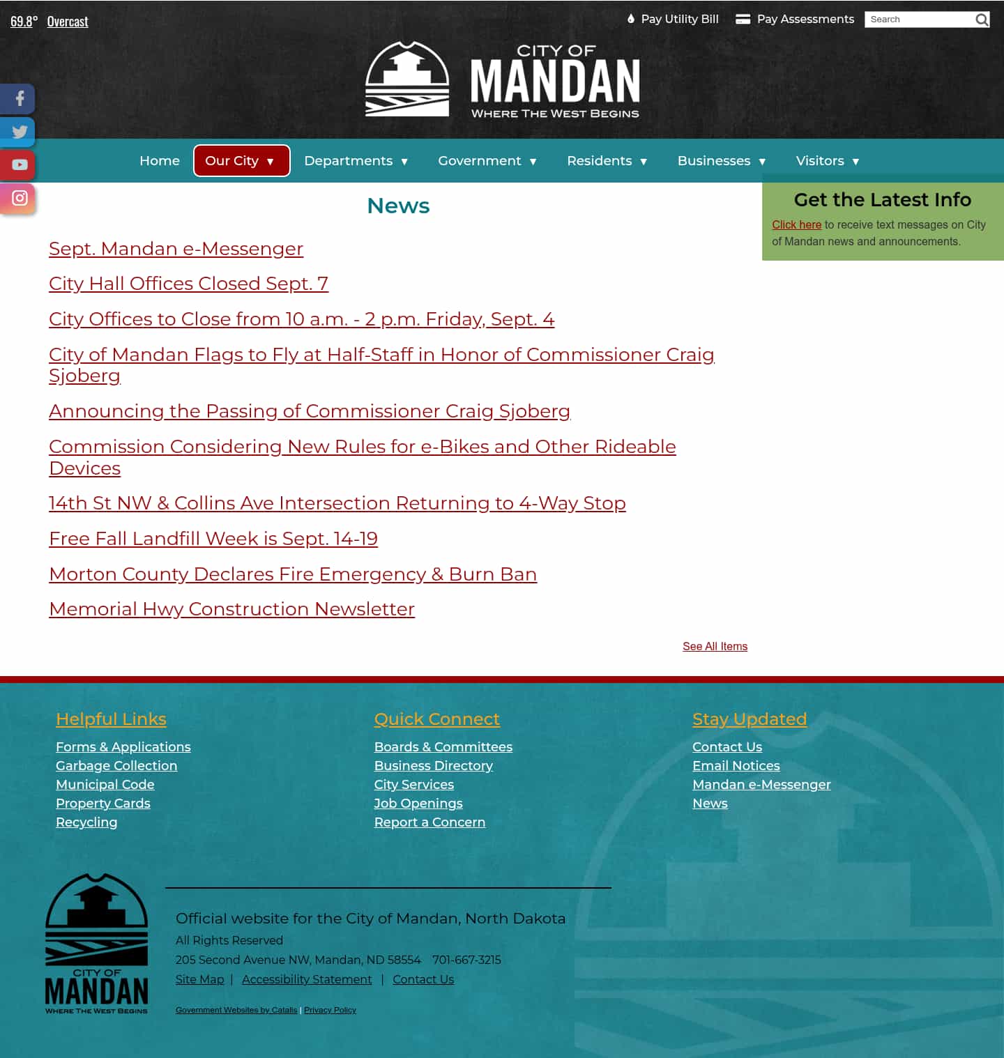 Latest website image capture