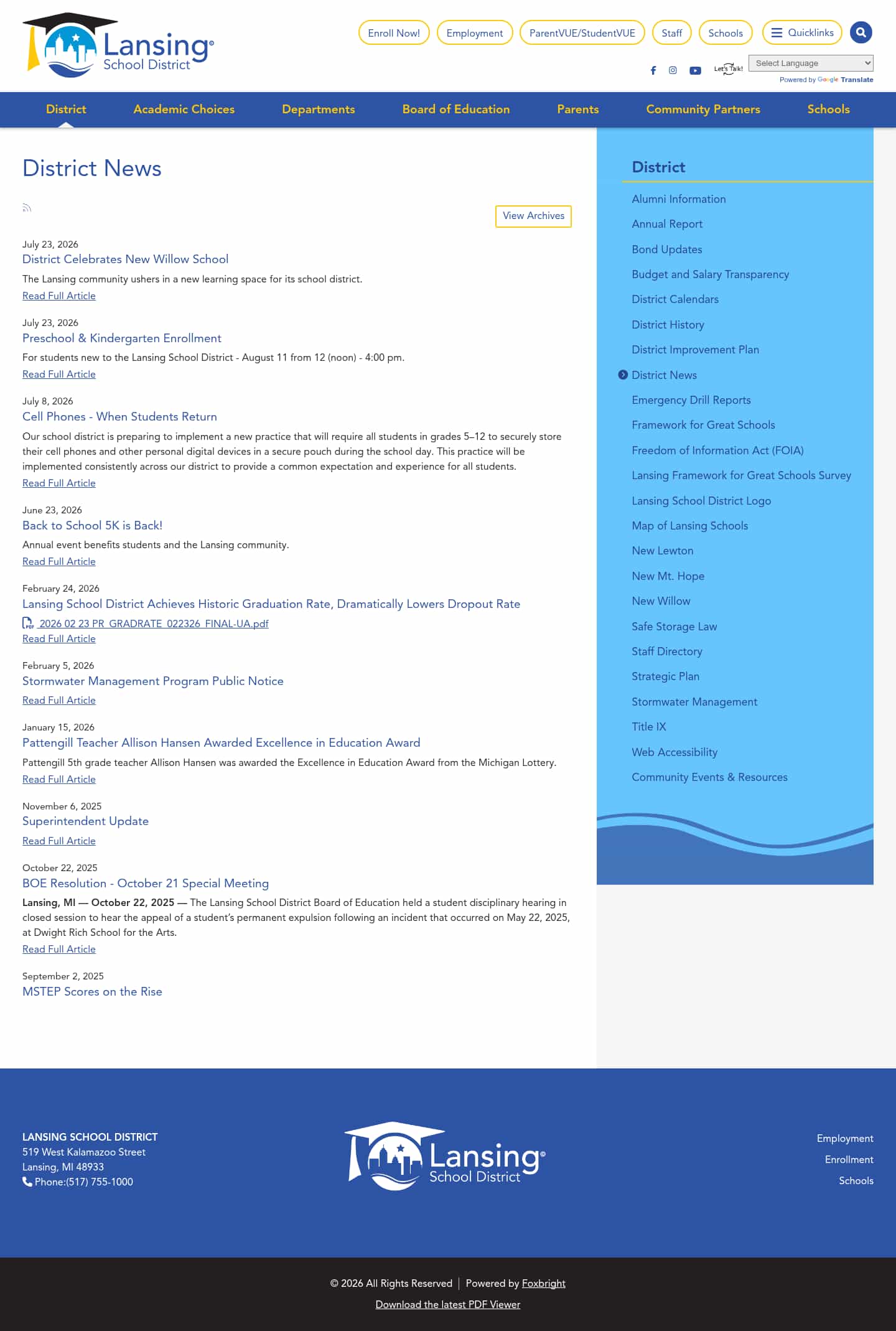 Latest website image capture