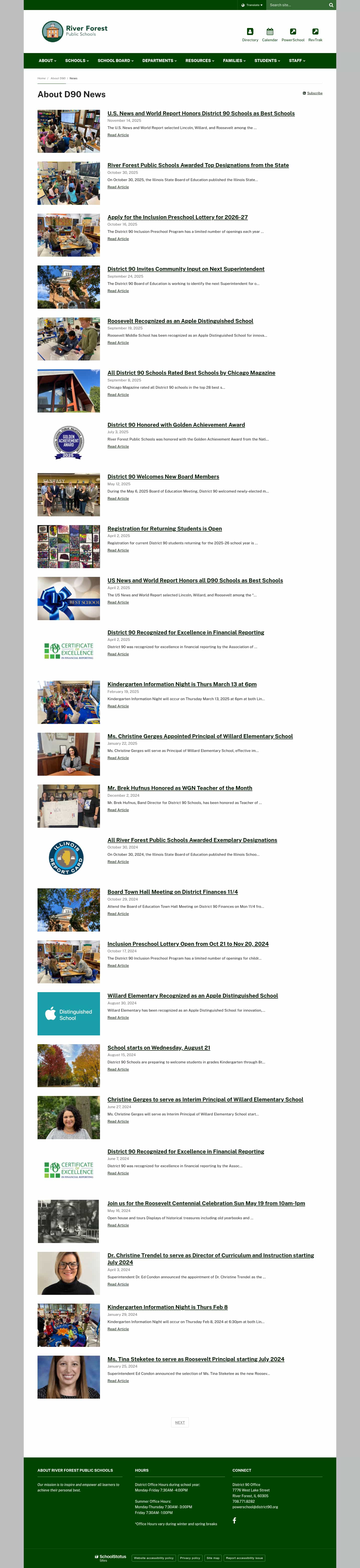 Latest website image capture