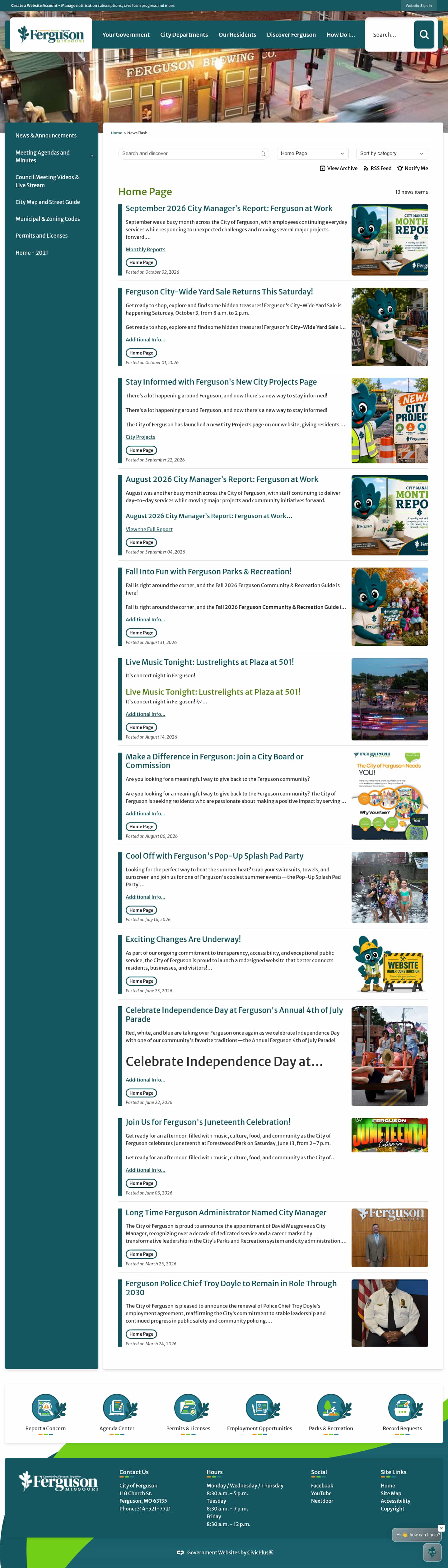 Latest website image capture