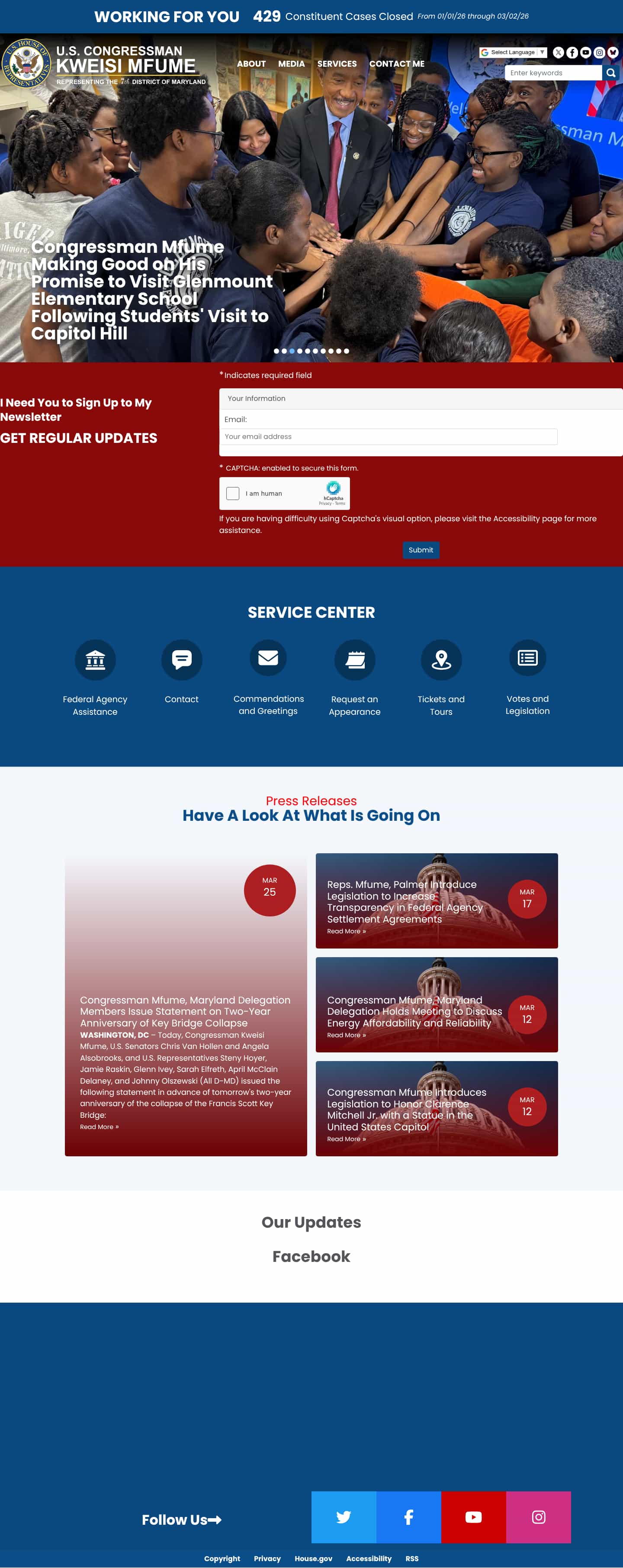 Latest website image capture