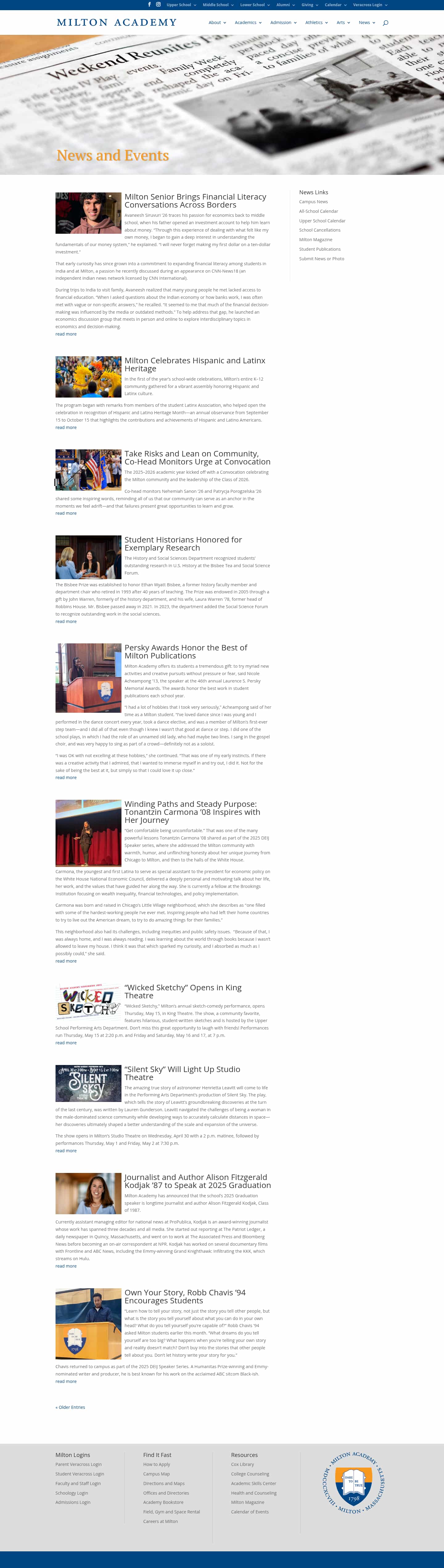 Latest website image capture