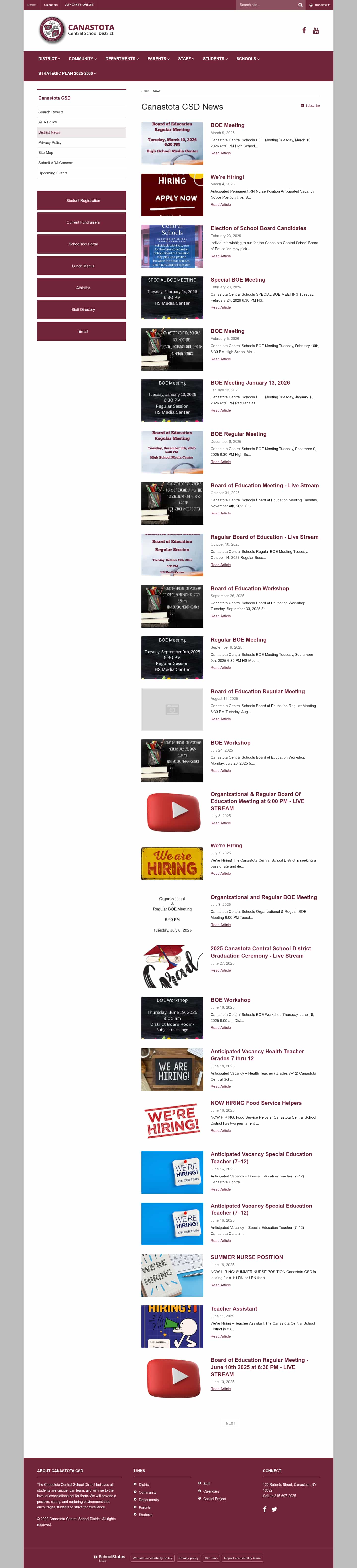 Latest website image capture