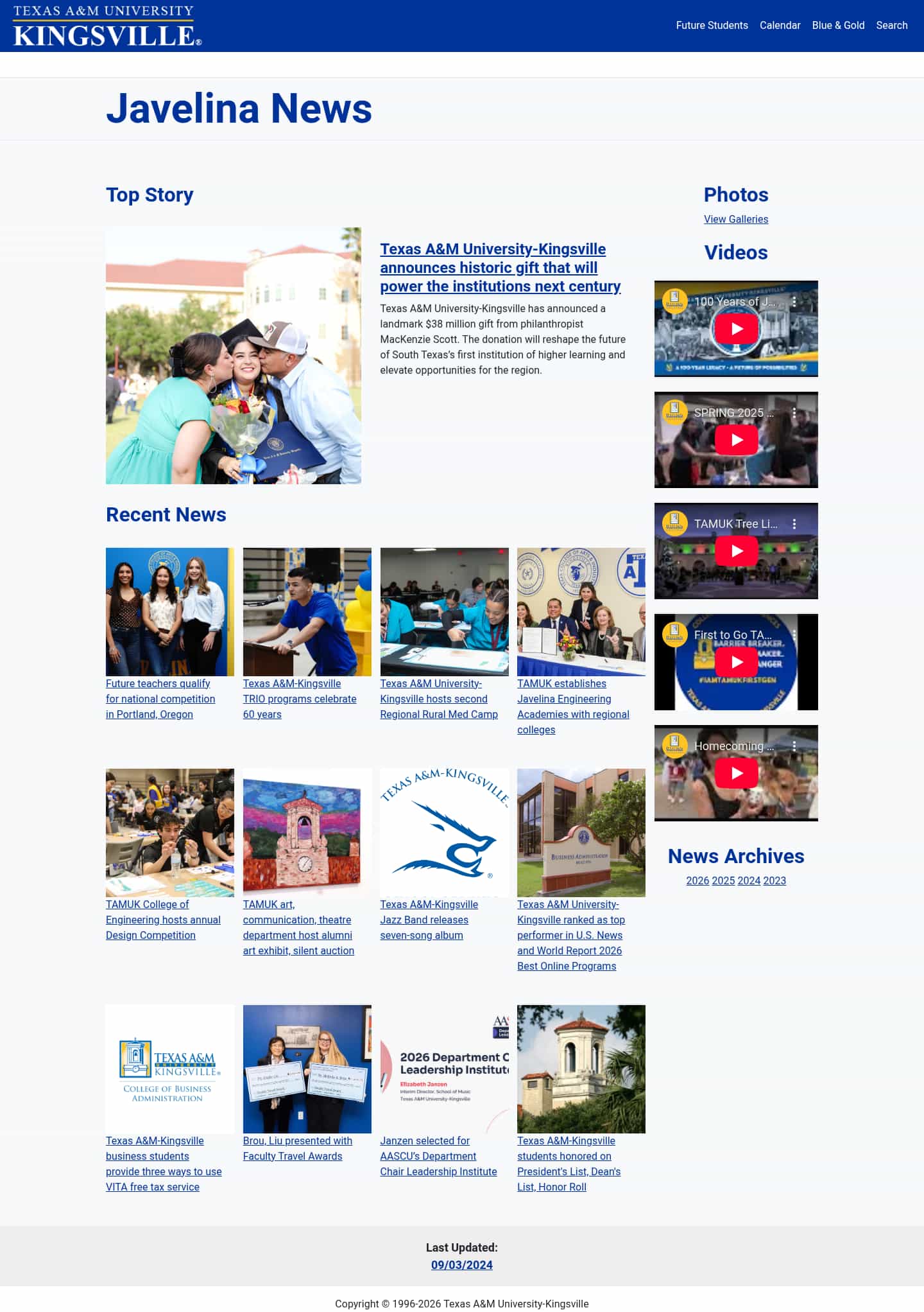 Latest website image capture