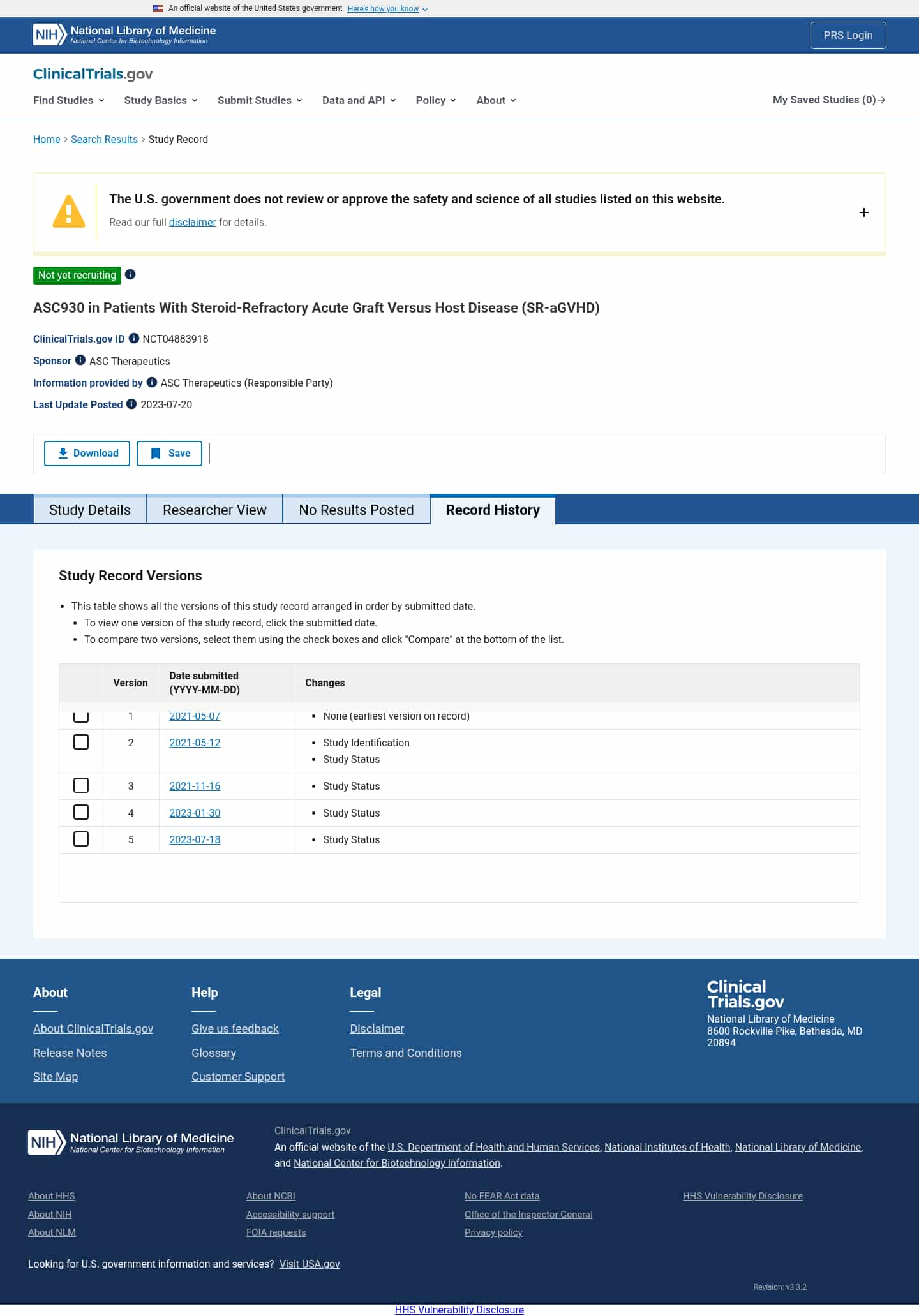 Latest website image capture