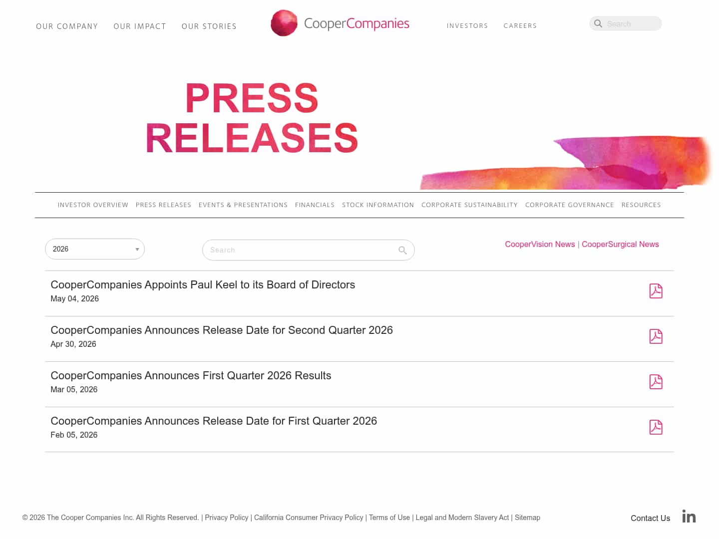 Latest website image capture