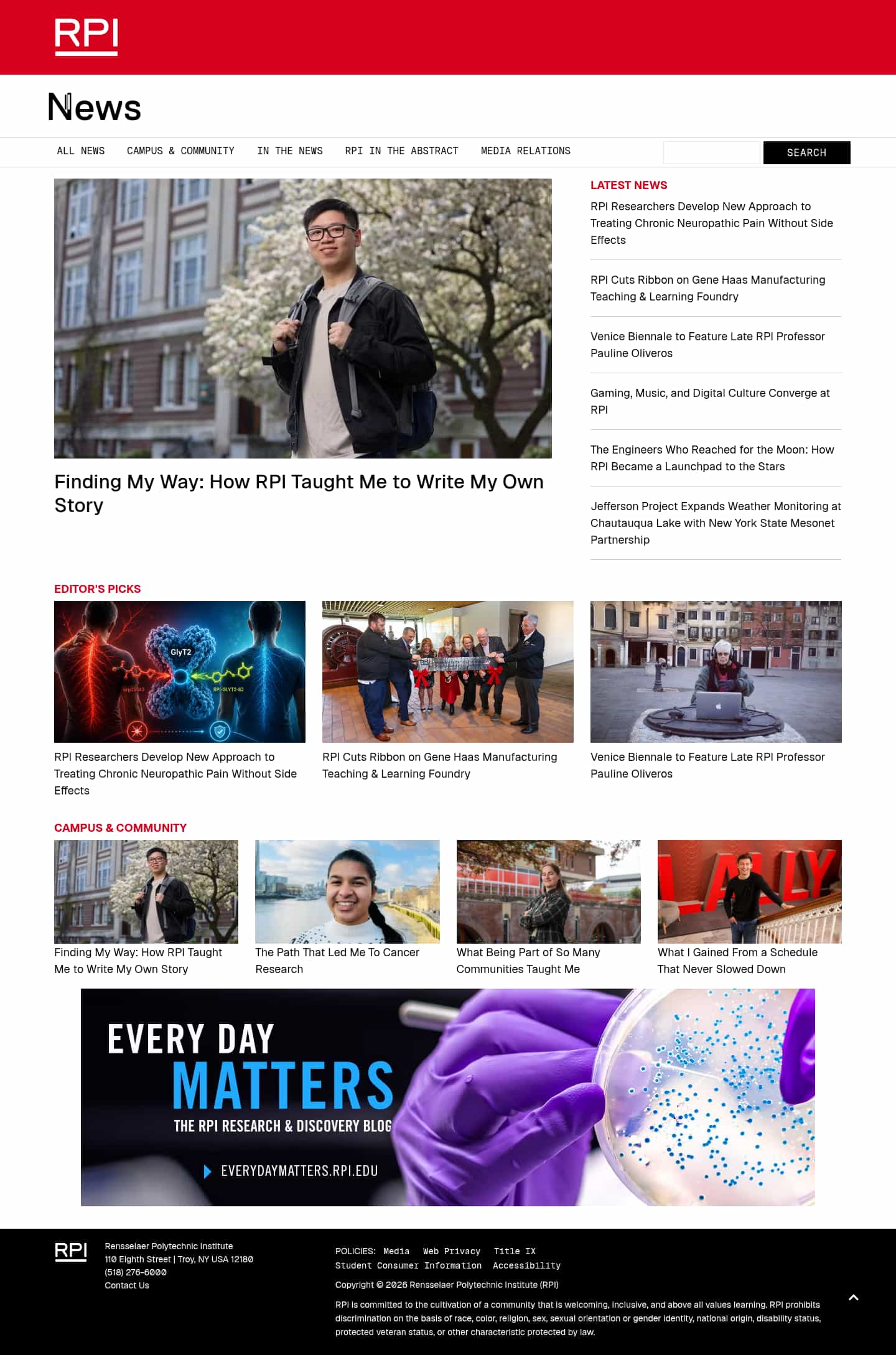 Latest website image capture