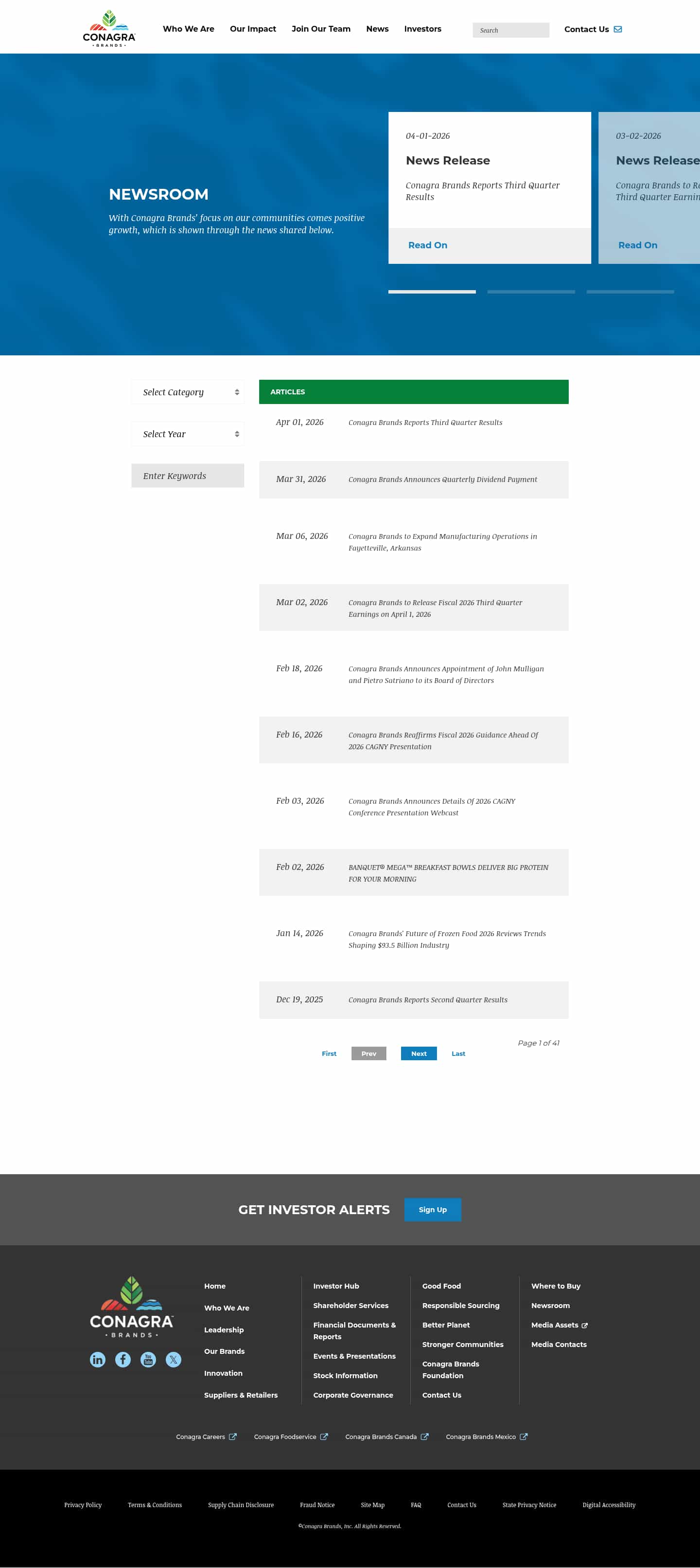 Latest website image capture