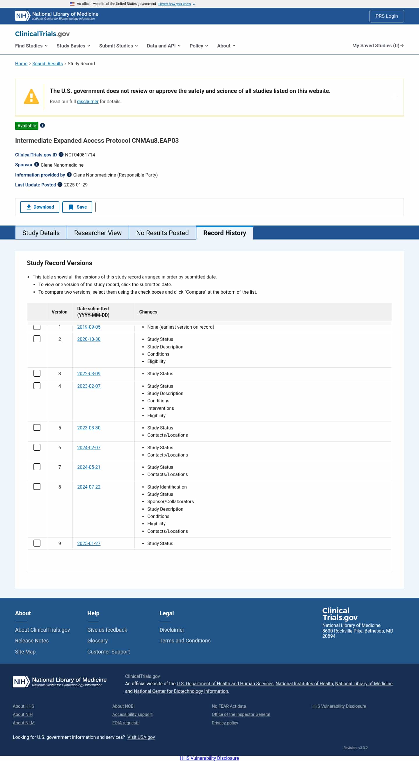 Latest website image capture