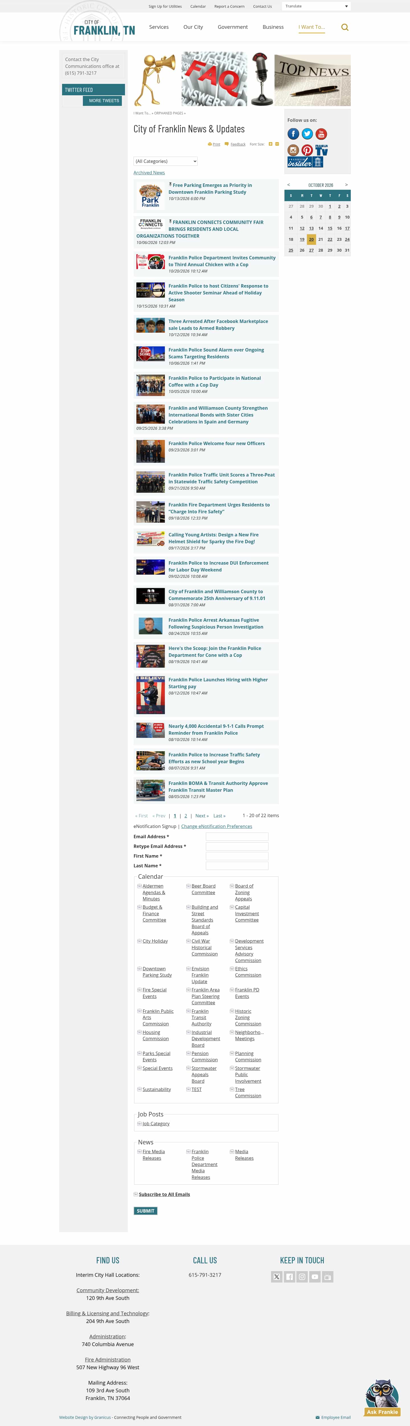 Latest website image capture