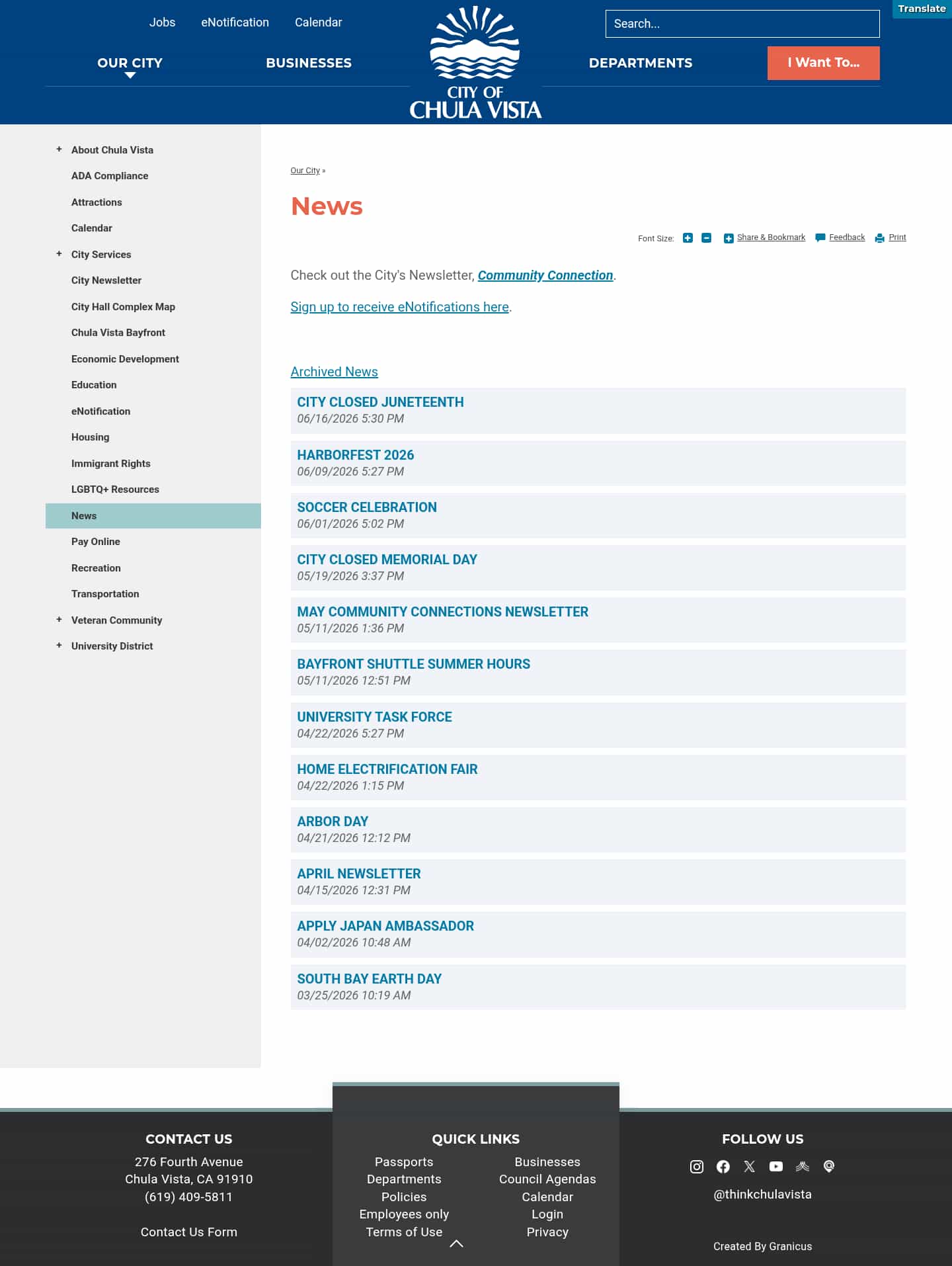 Latest website image capture