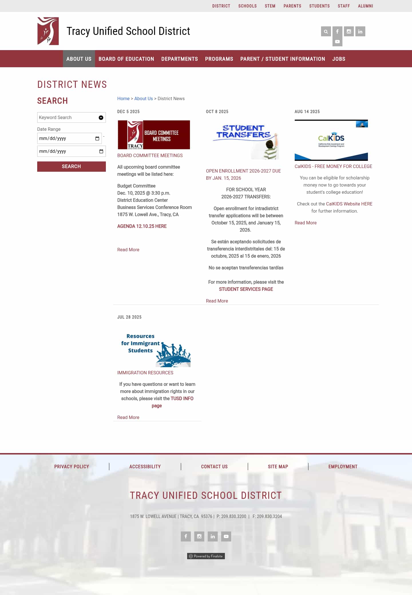 Latest website image capture