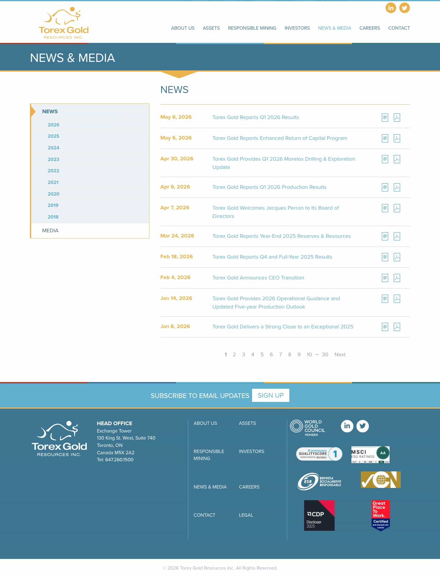 Latest website image capture