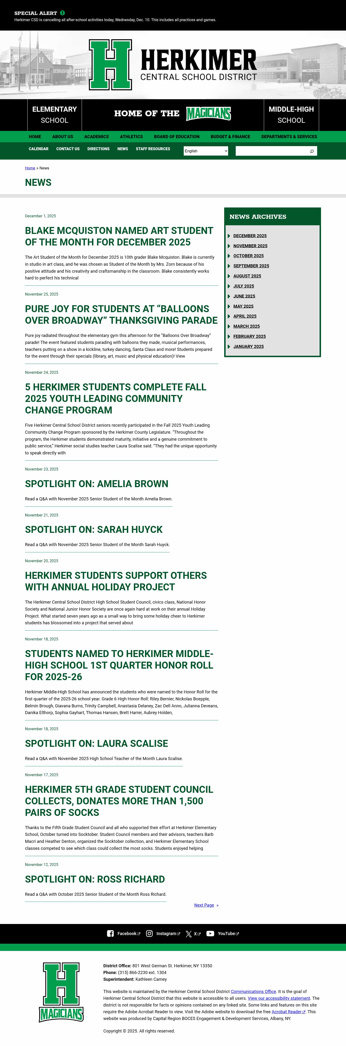 Latest website image capture