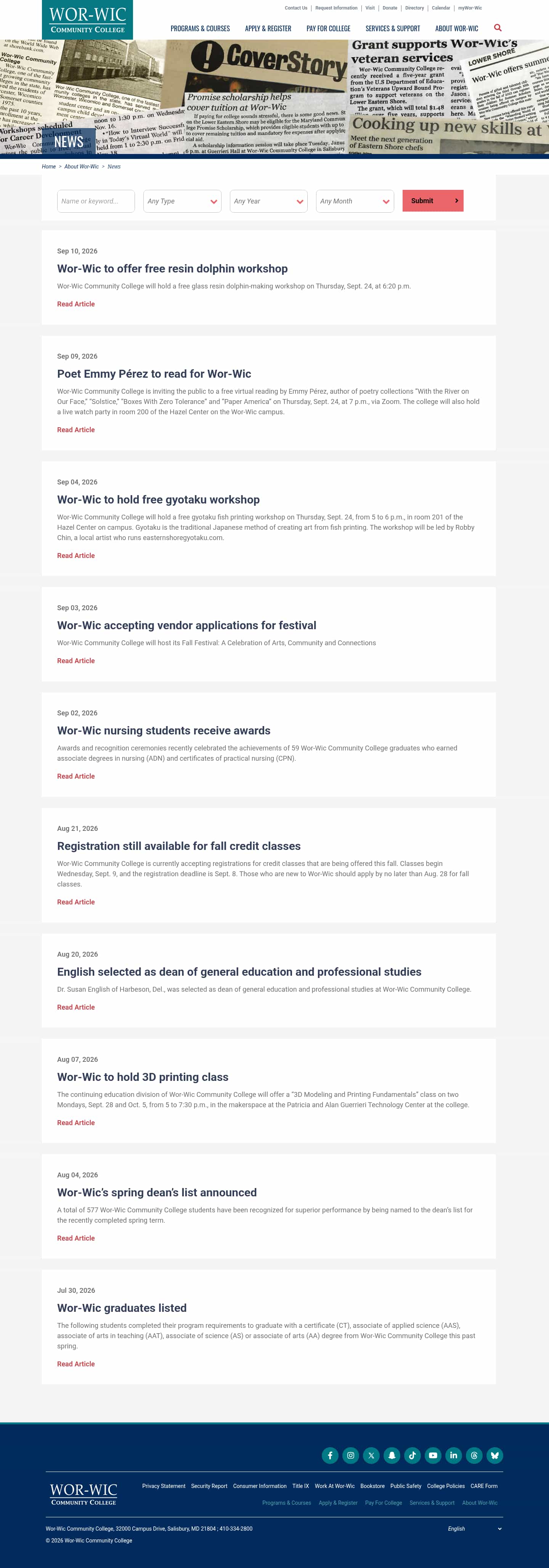 Latest website image capture