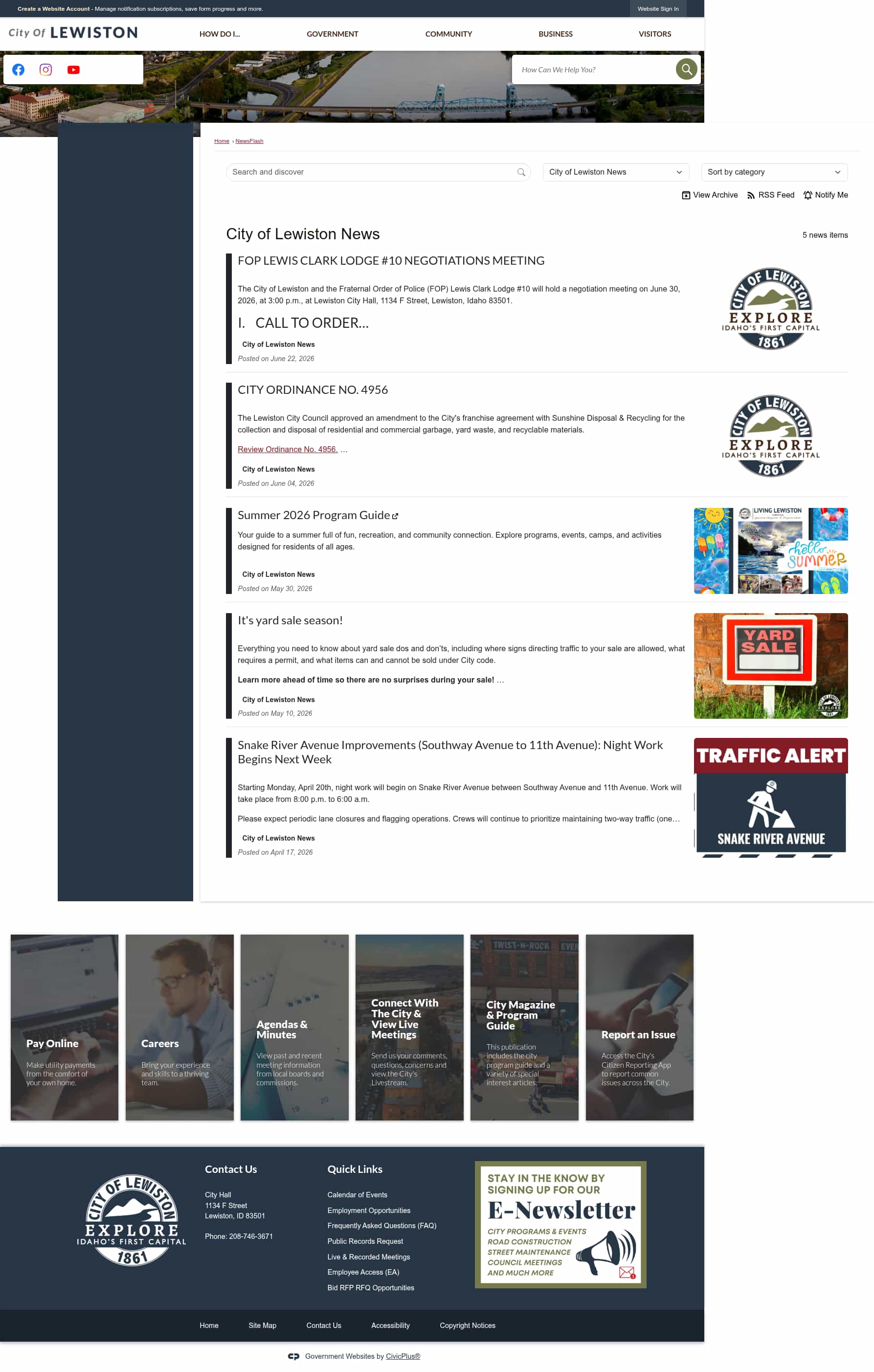 Latest website image capture