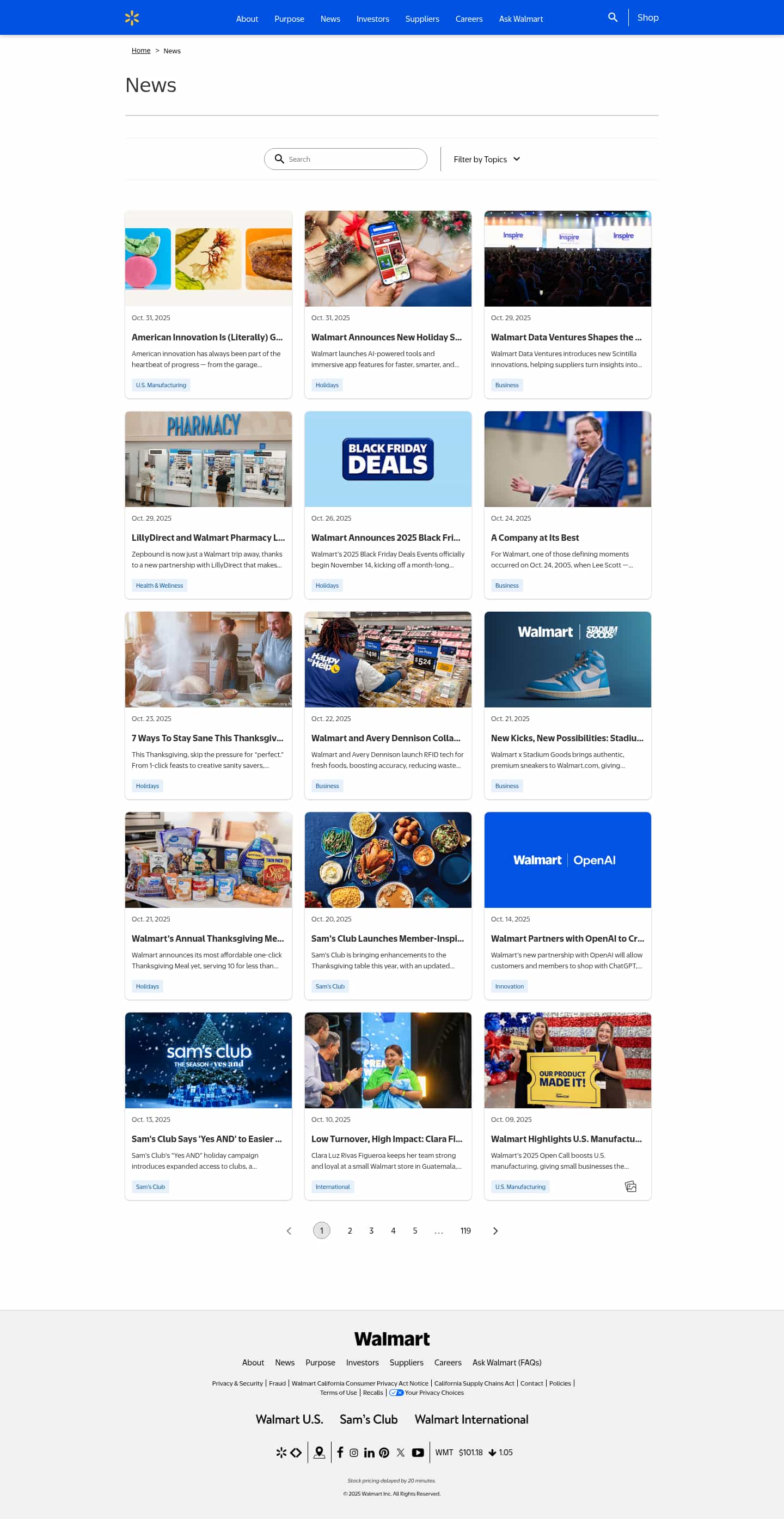 Latest website image capture