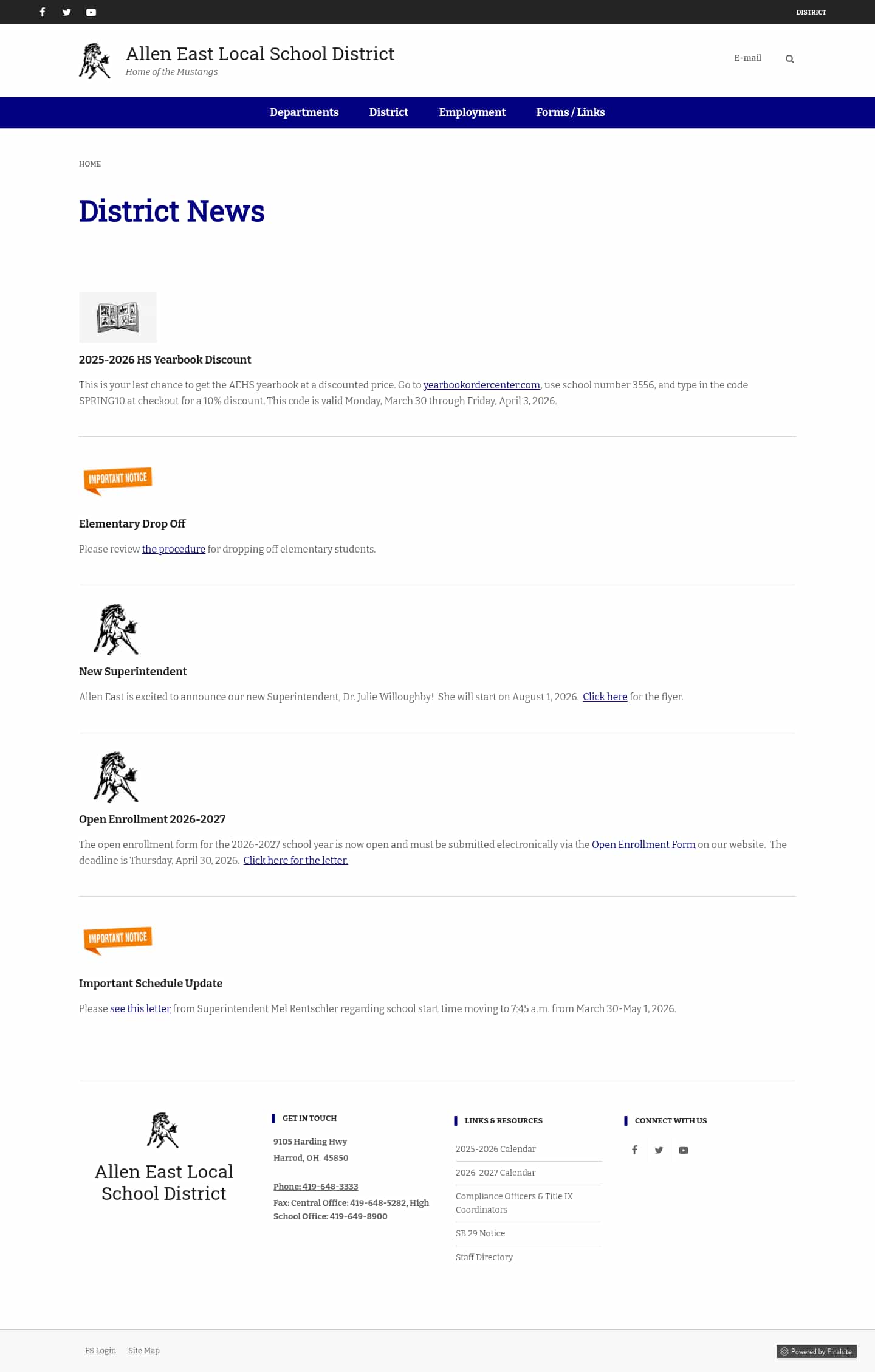 Latest website image capture