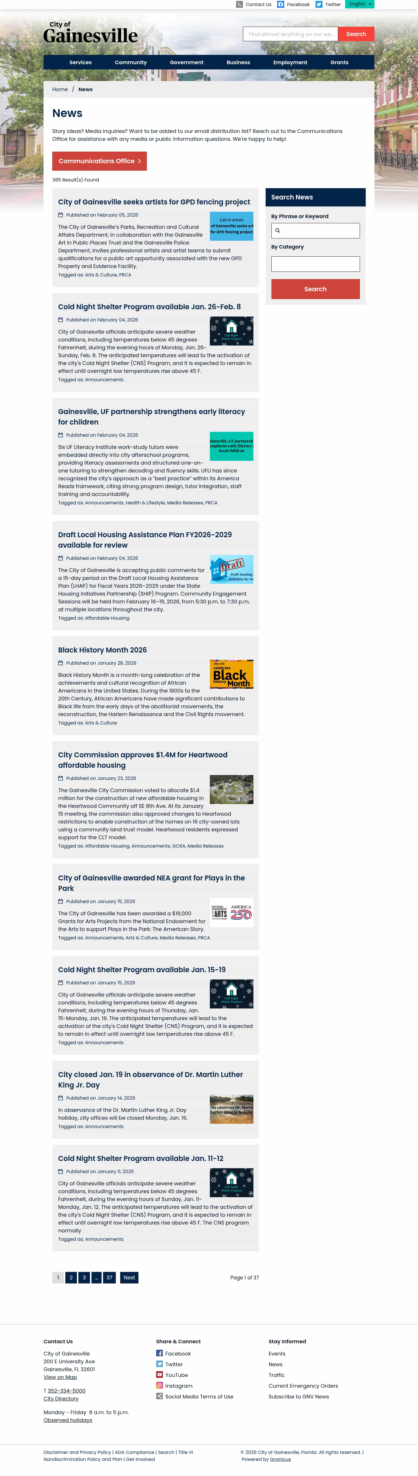 Latest website image capture