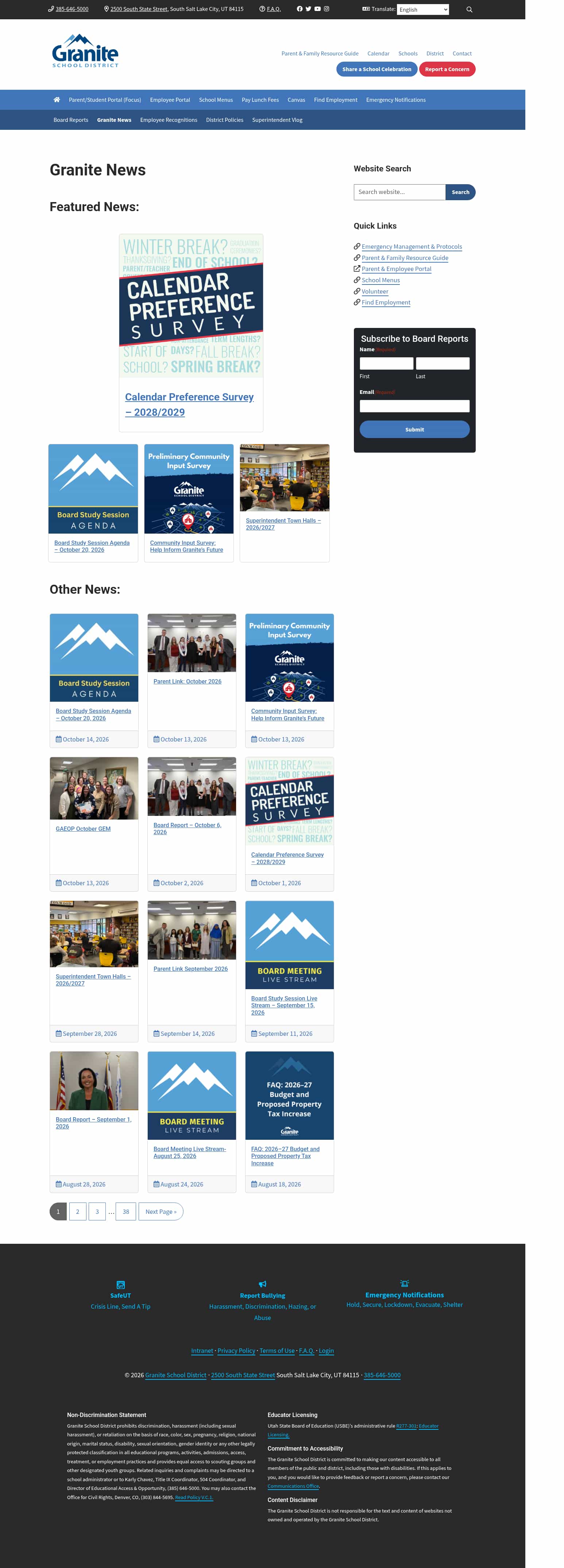 Latest website image capture
