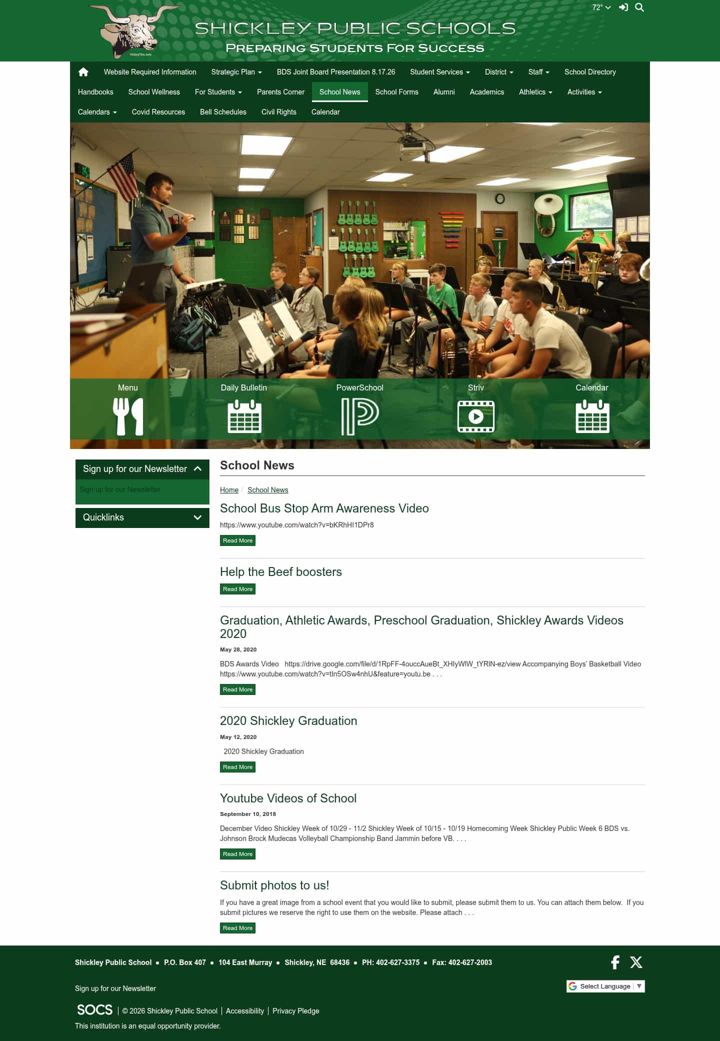 Latest website image capture