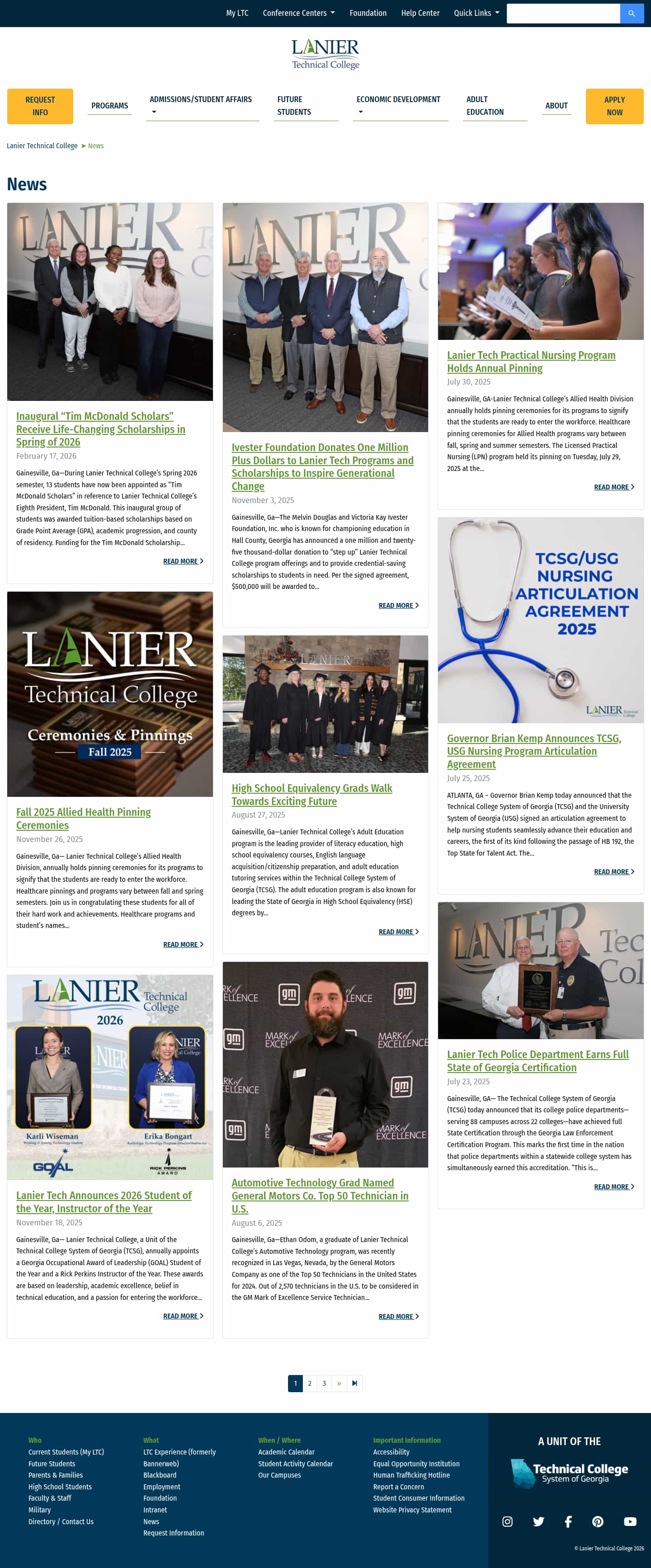 Latest website image capture