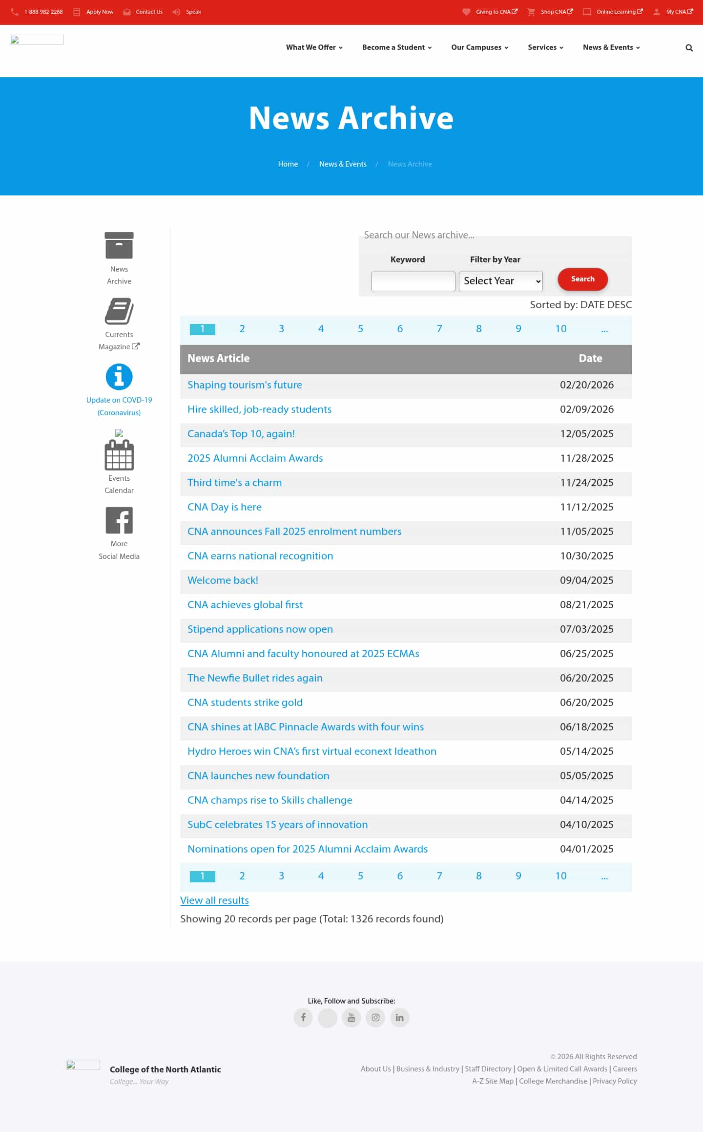 Latest website image capture