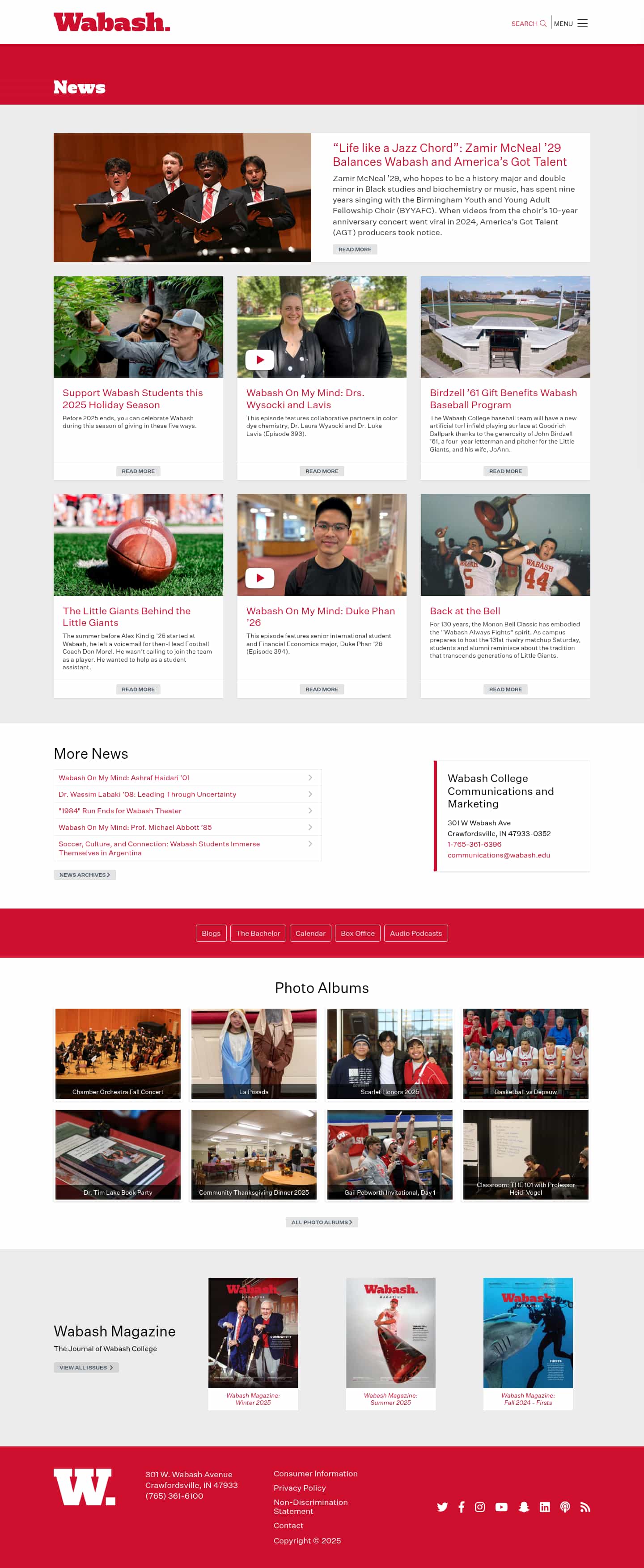 Latest website image capture