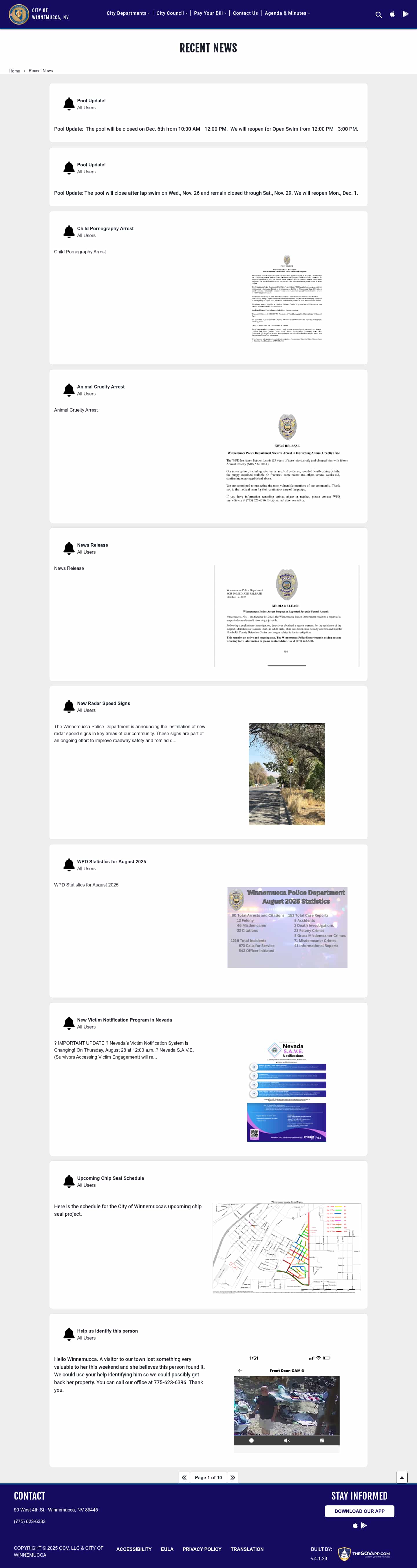 Latest website image capture