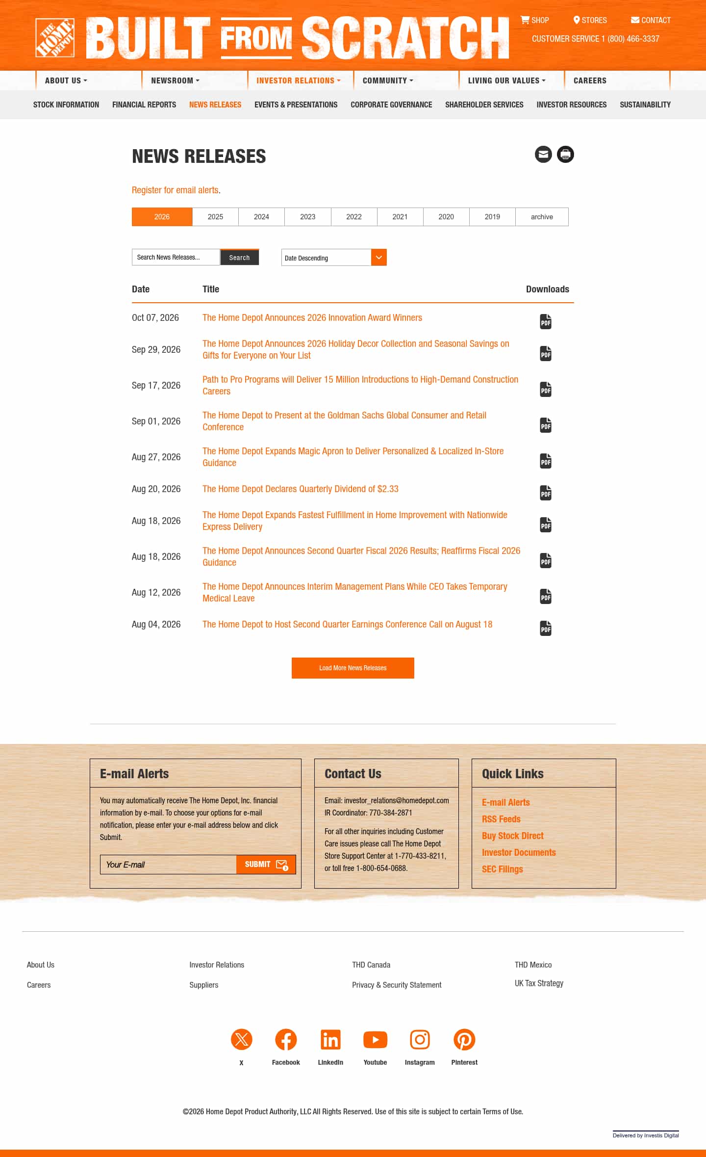 Latest website image capture