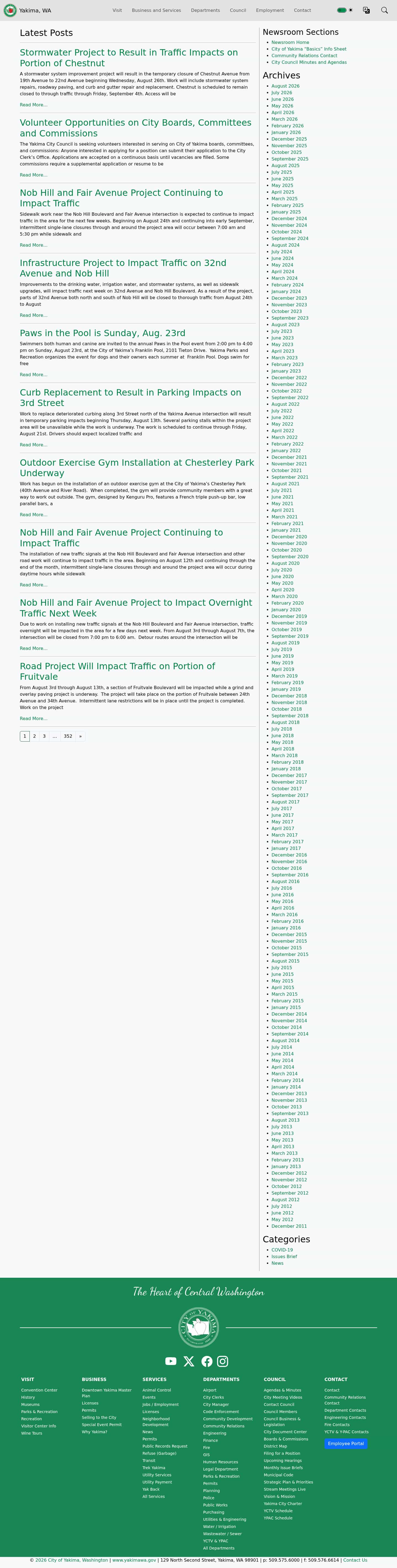 Latest website image capture