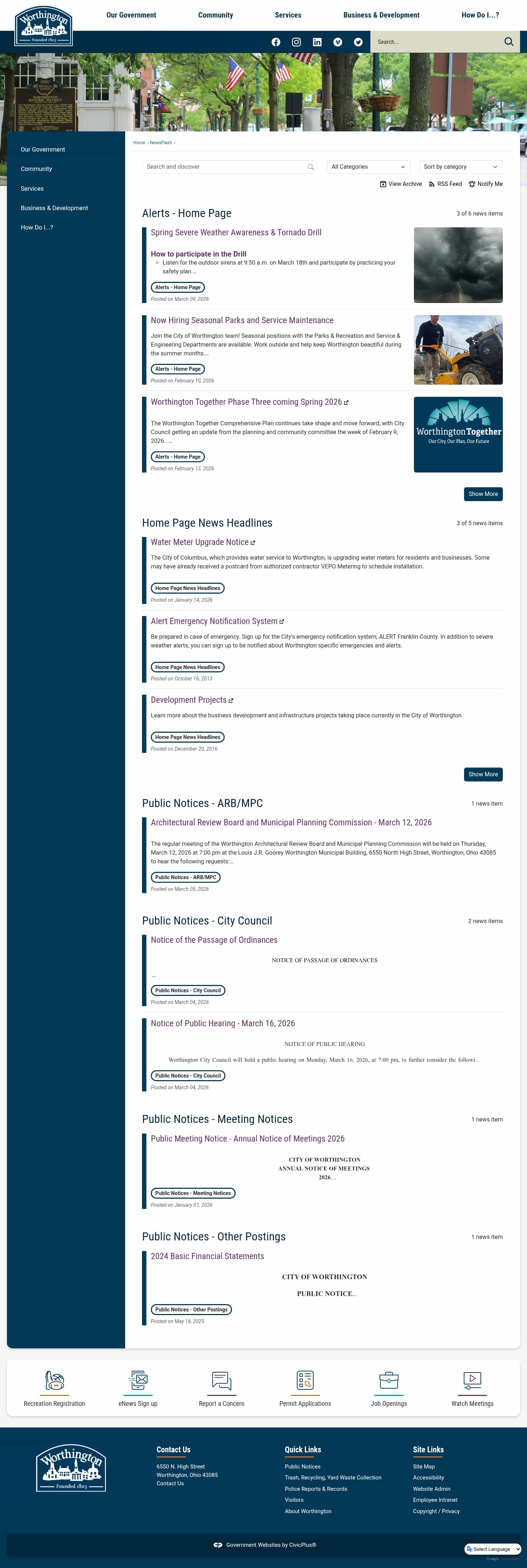 Latest website image capture