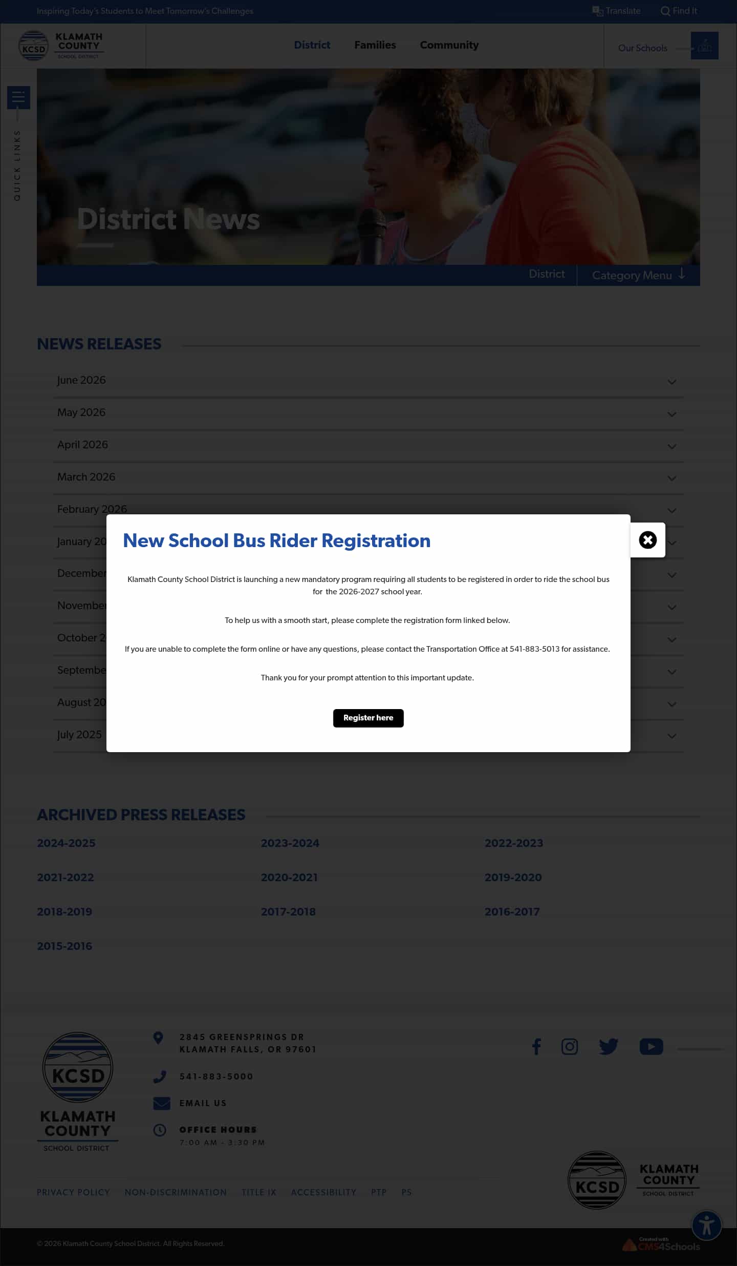 Latest website image capture