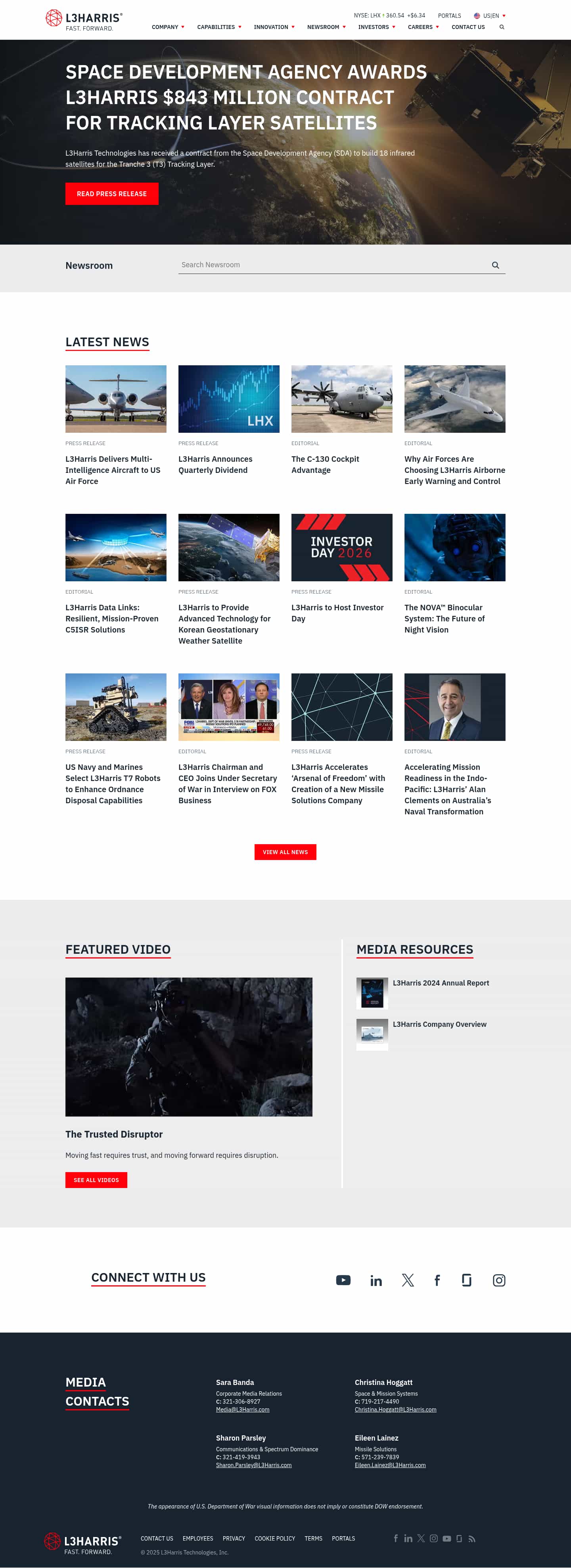 Latest website image capture